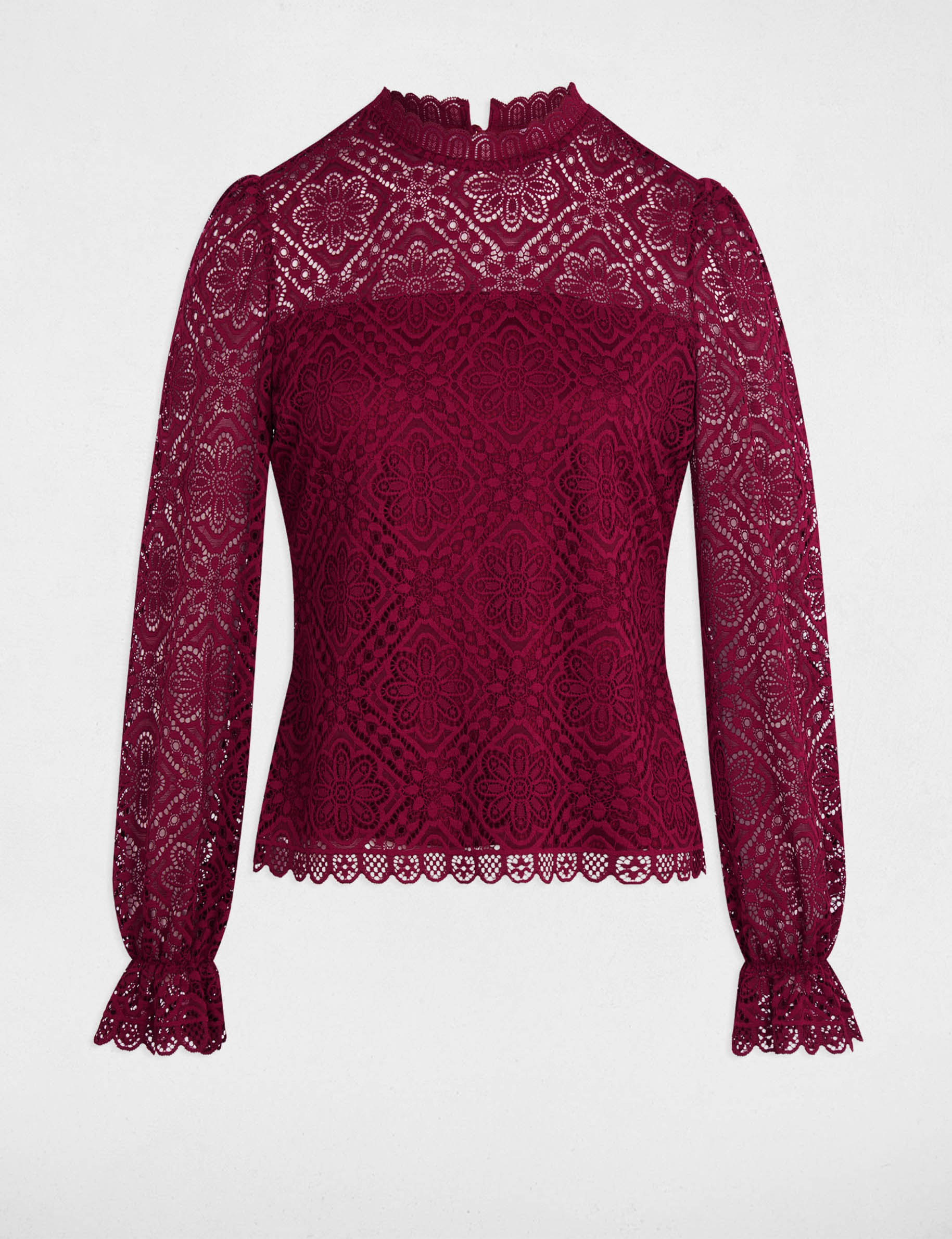 long sleeved t shirt plum women Long-sleeved t-shirt plum women