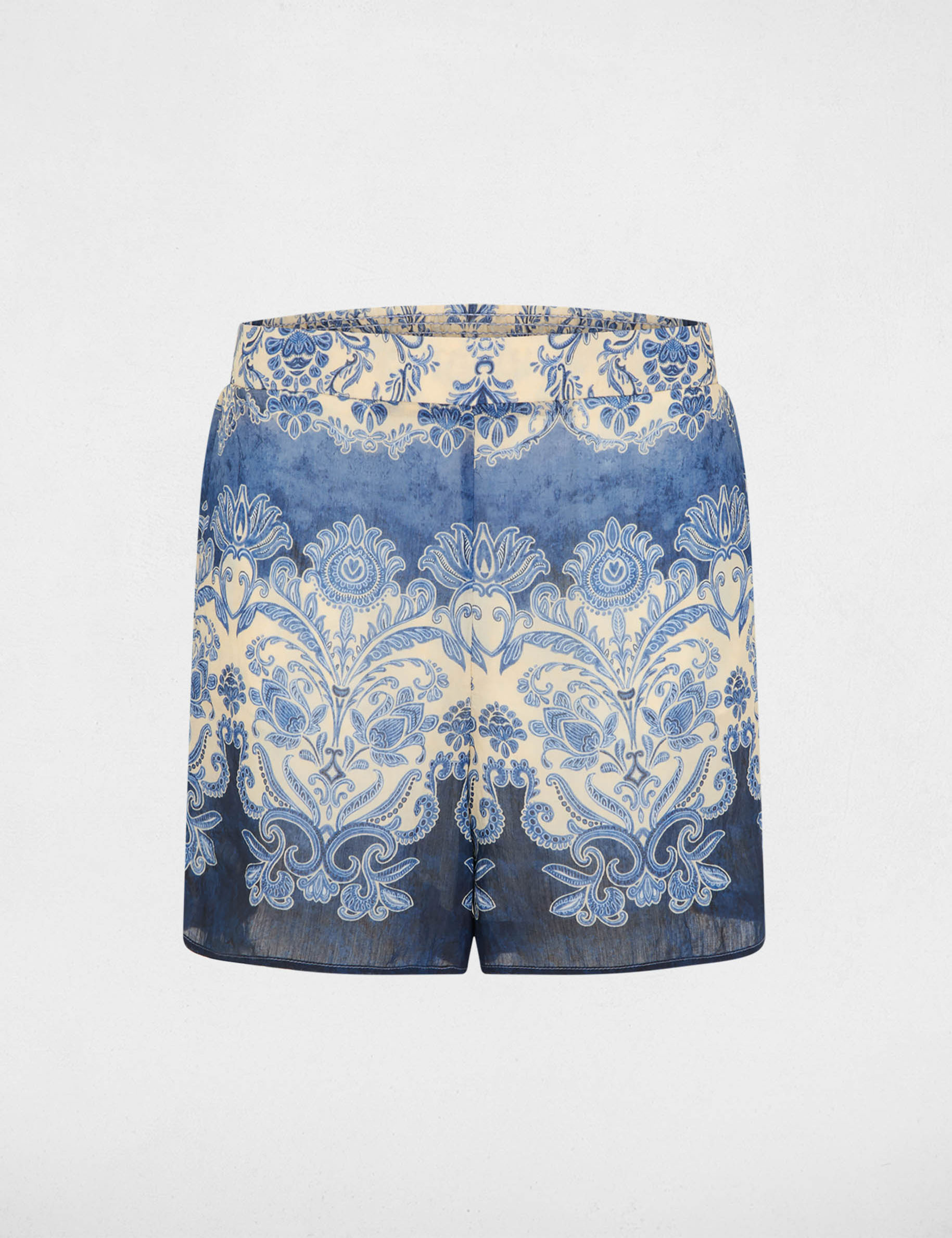 Flowy printed shorts multicolor women