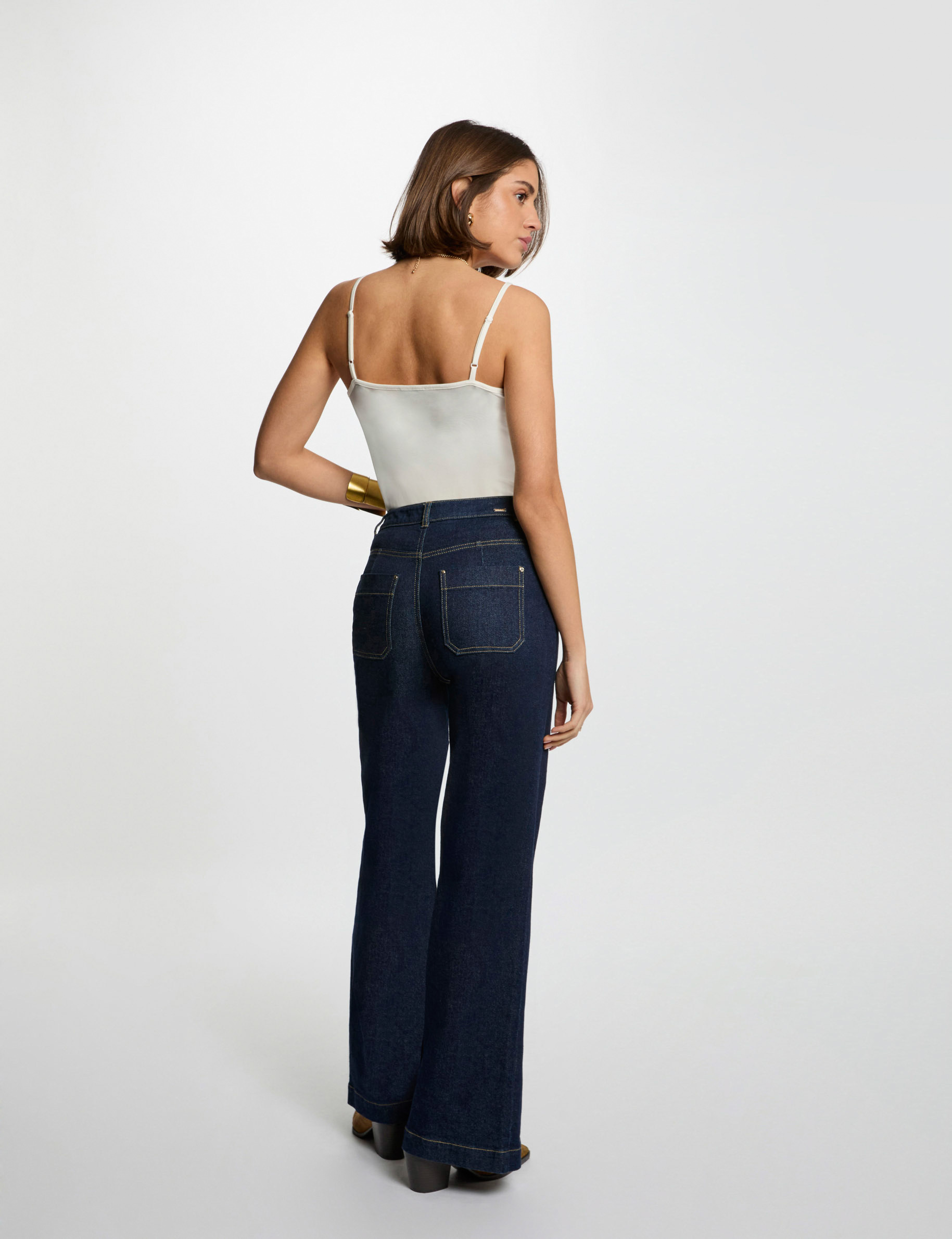 vest top thin straps ivory women Vest top thin straps ivory women