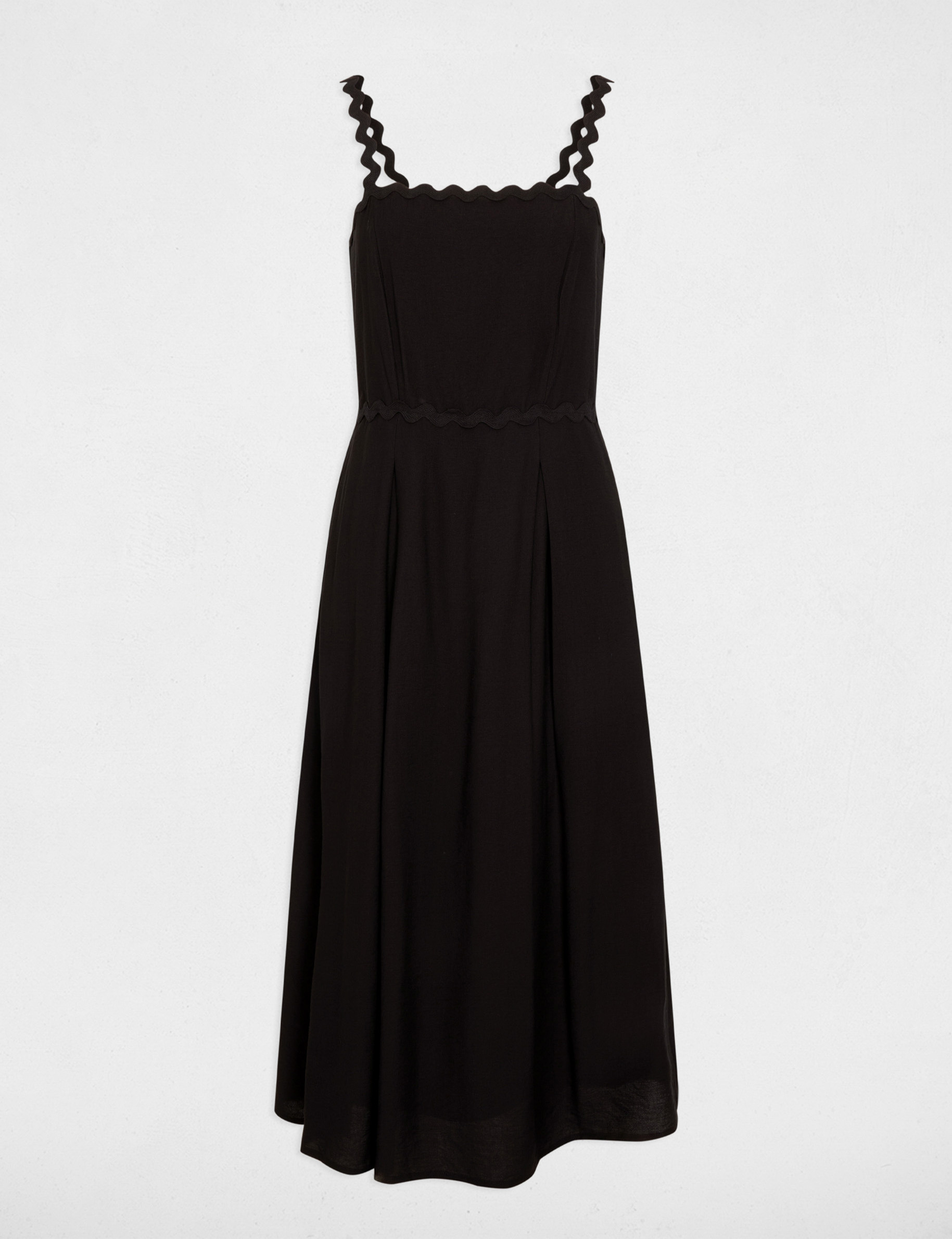 fitted dress with fancy straps black women Fitted dress with fancy straps black women