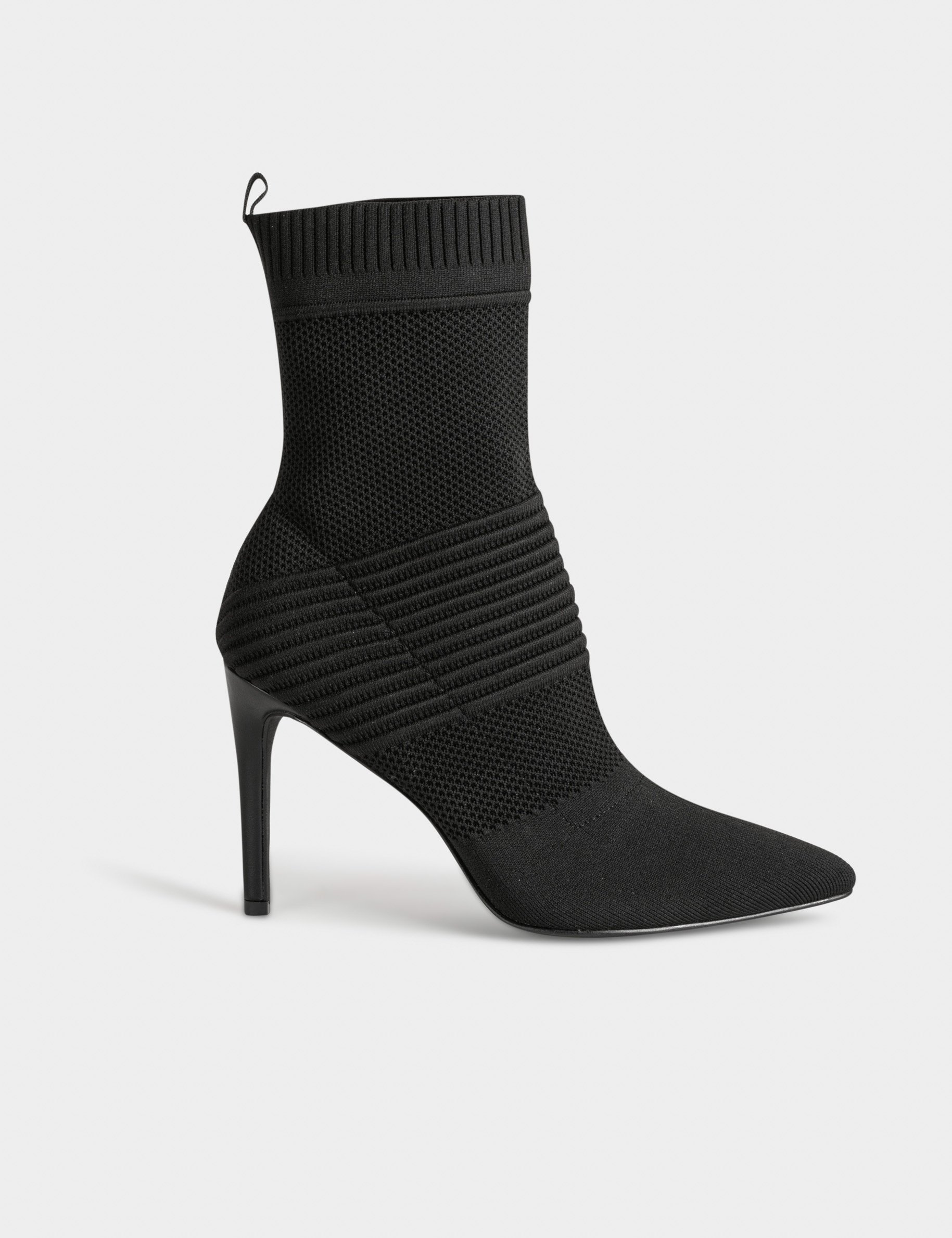 Boots with stiletto heels black women Morgan