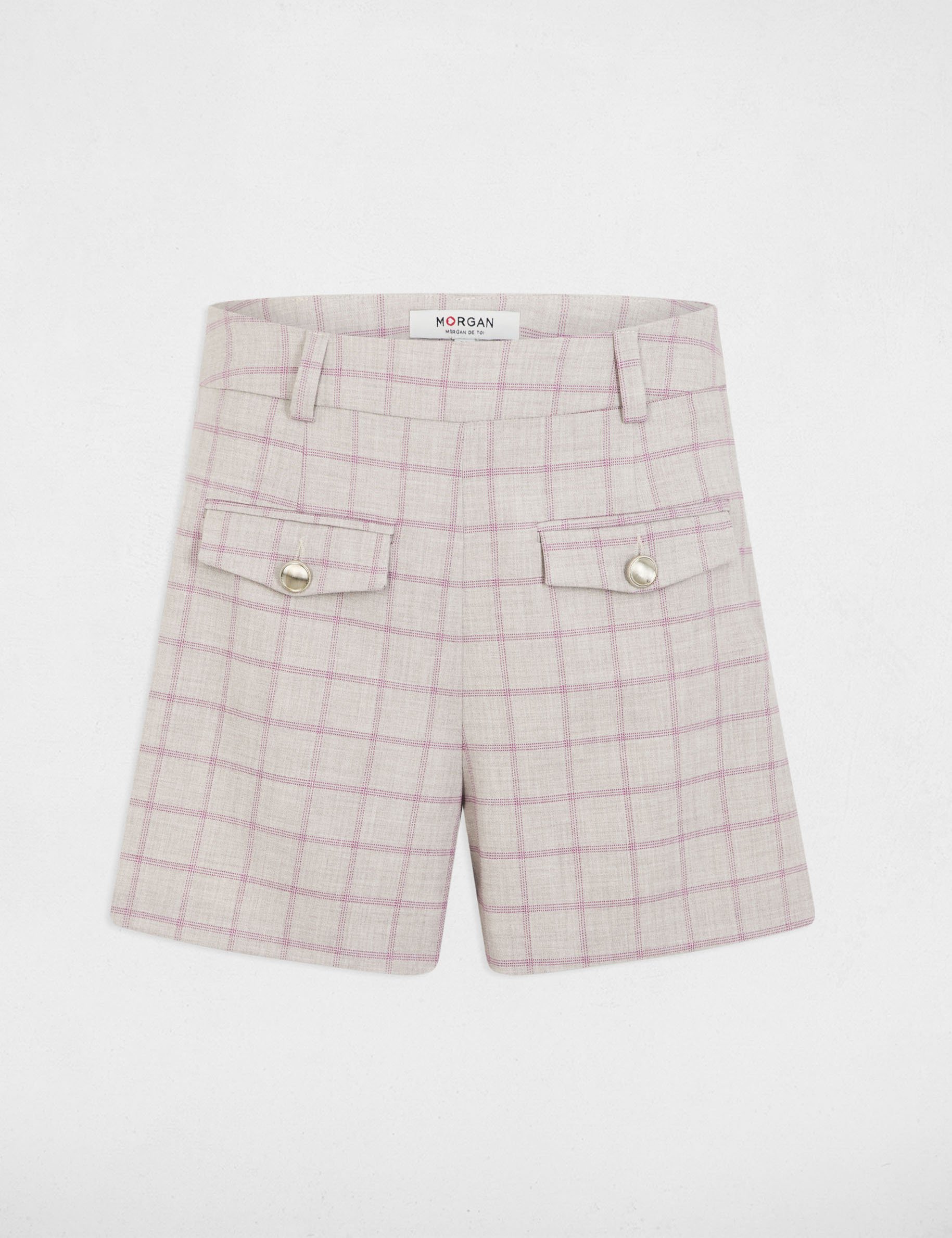 high waist printed shorts multicolor women High waist printed shorts multicolor women
