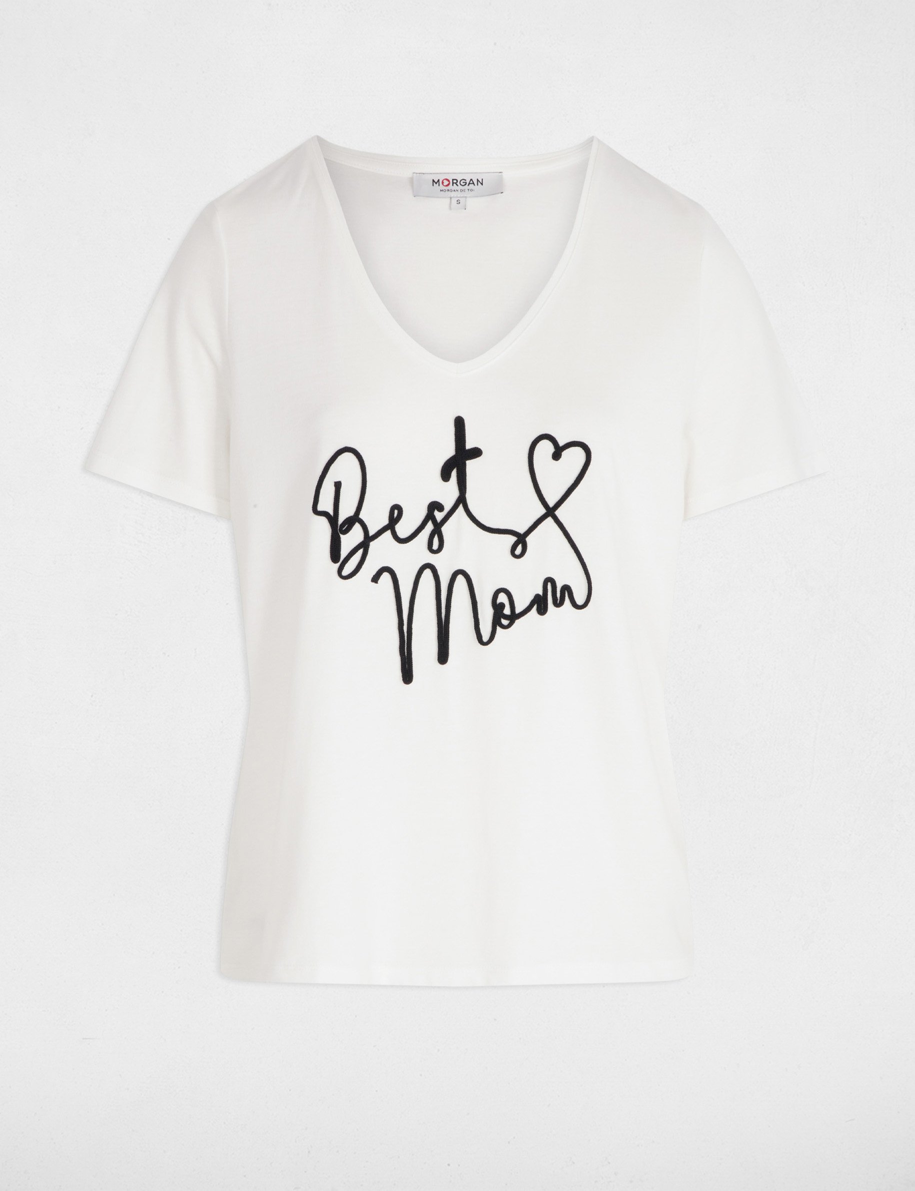 t shirt with message white women T-shirt with message white women