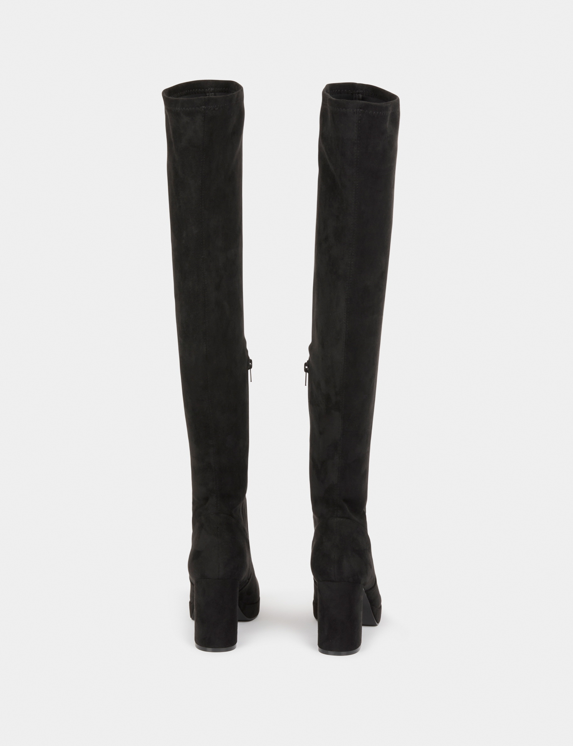 Over the knee boots black women Morgan