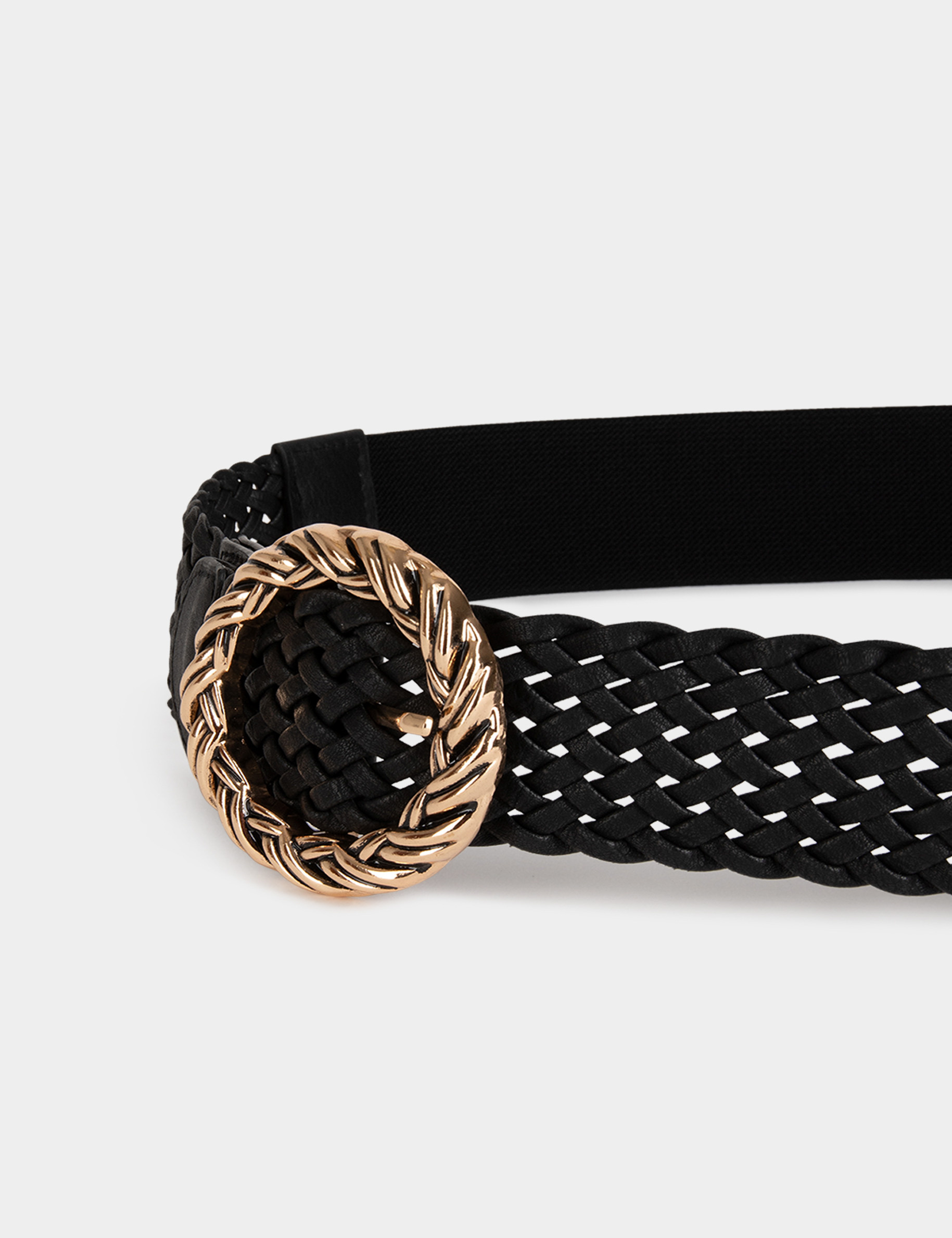 Giselle Sage Braided Elastic Belt main image 1
