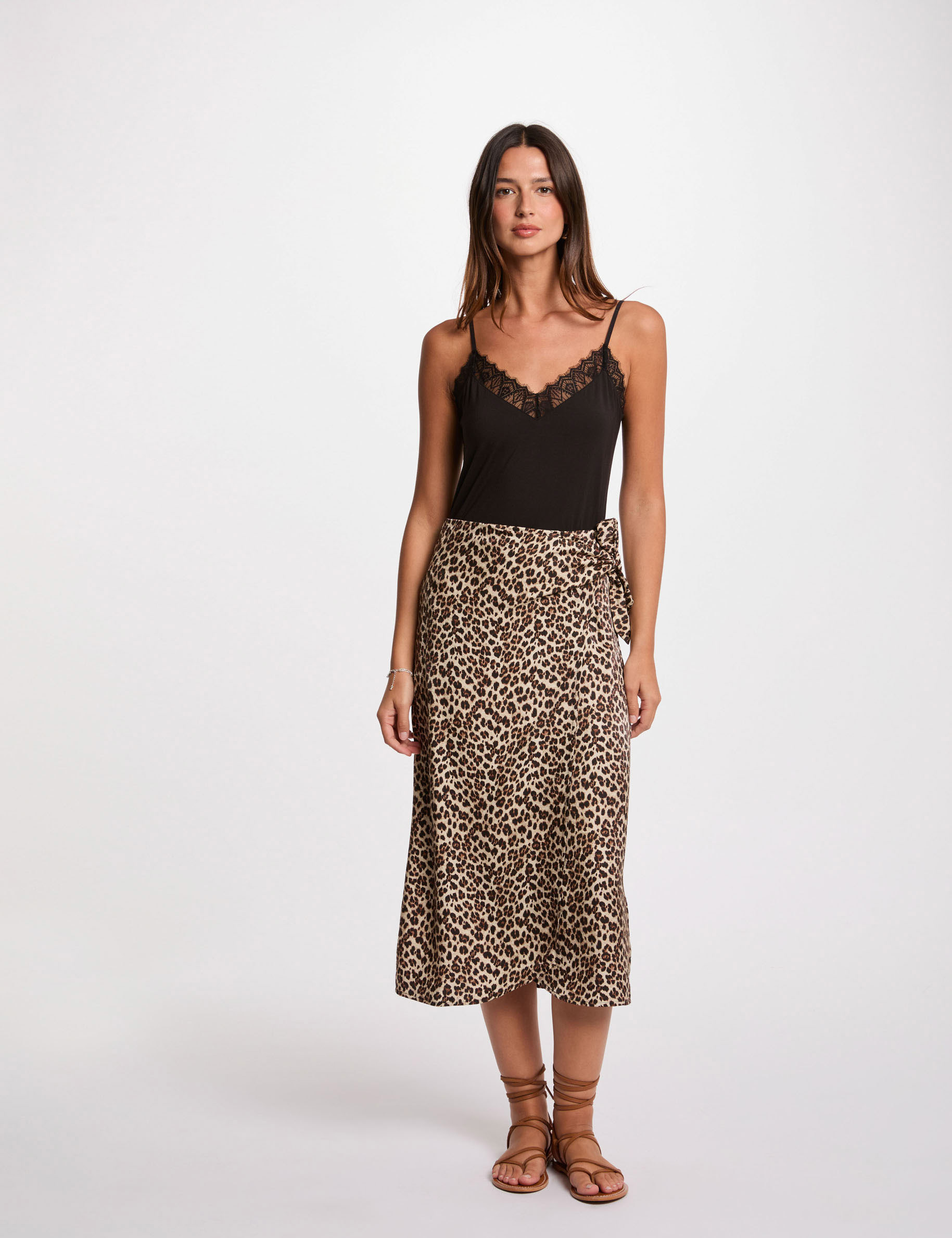 printed midi skirt multicolor women Printed midi skirt multicolor women
