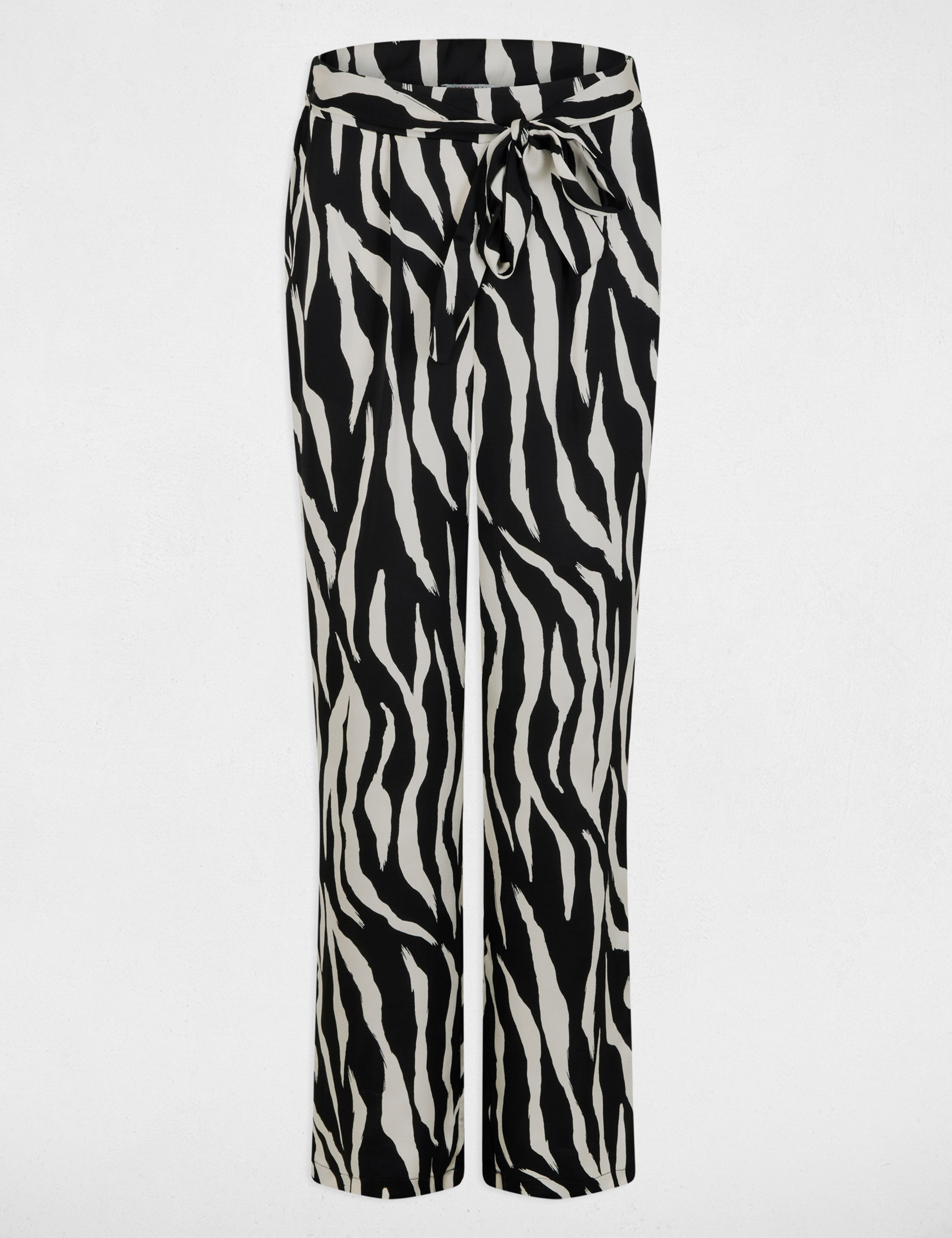 Flowy printed trousers multicolor women