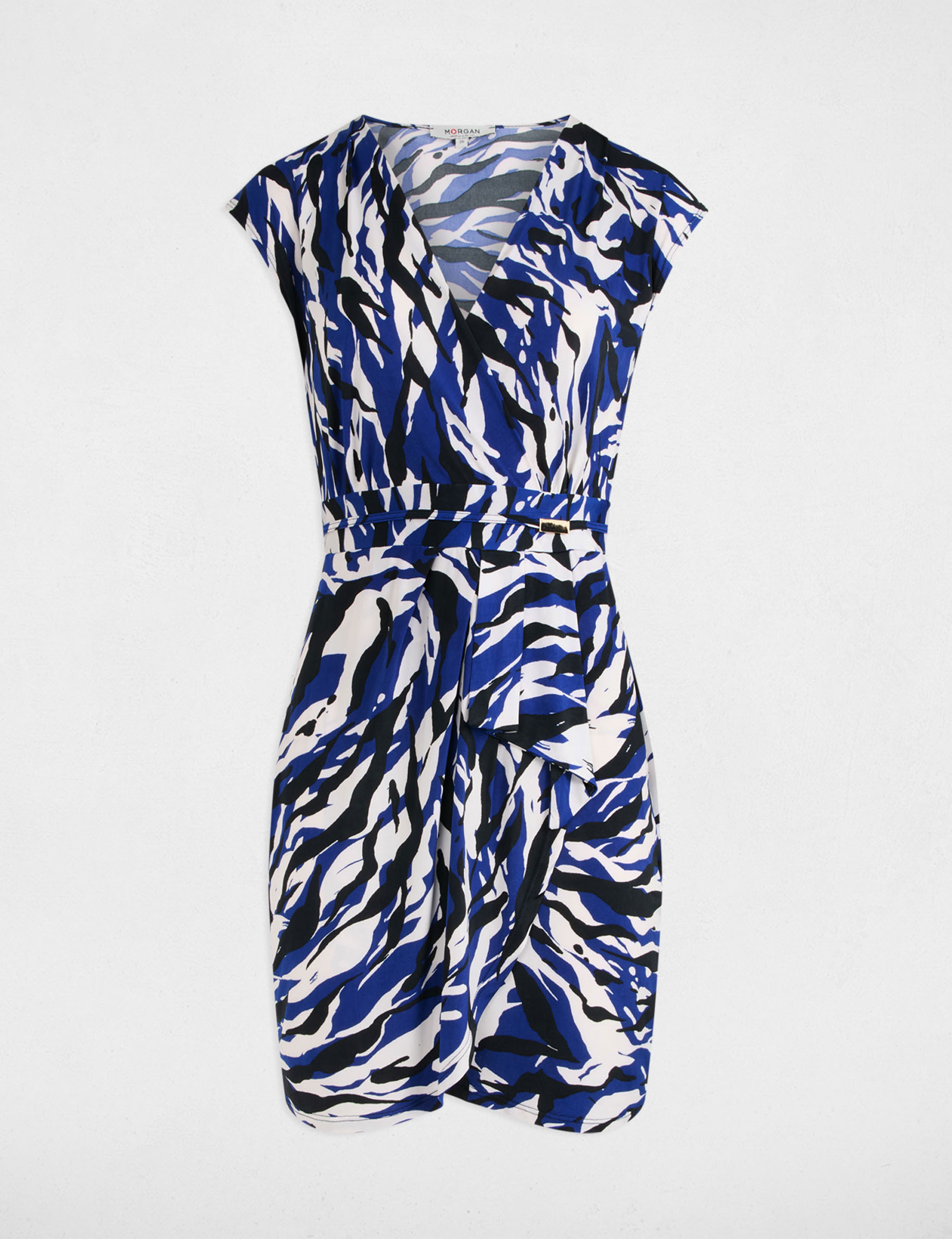 printed fitted mini dress multicolor women Printed fitted mini dress multicolor women