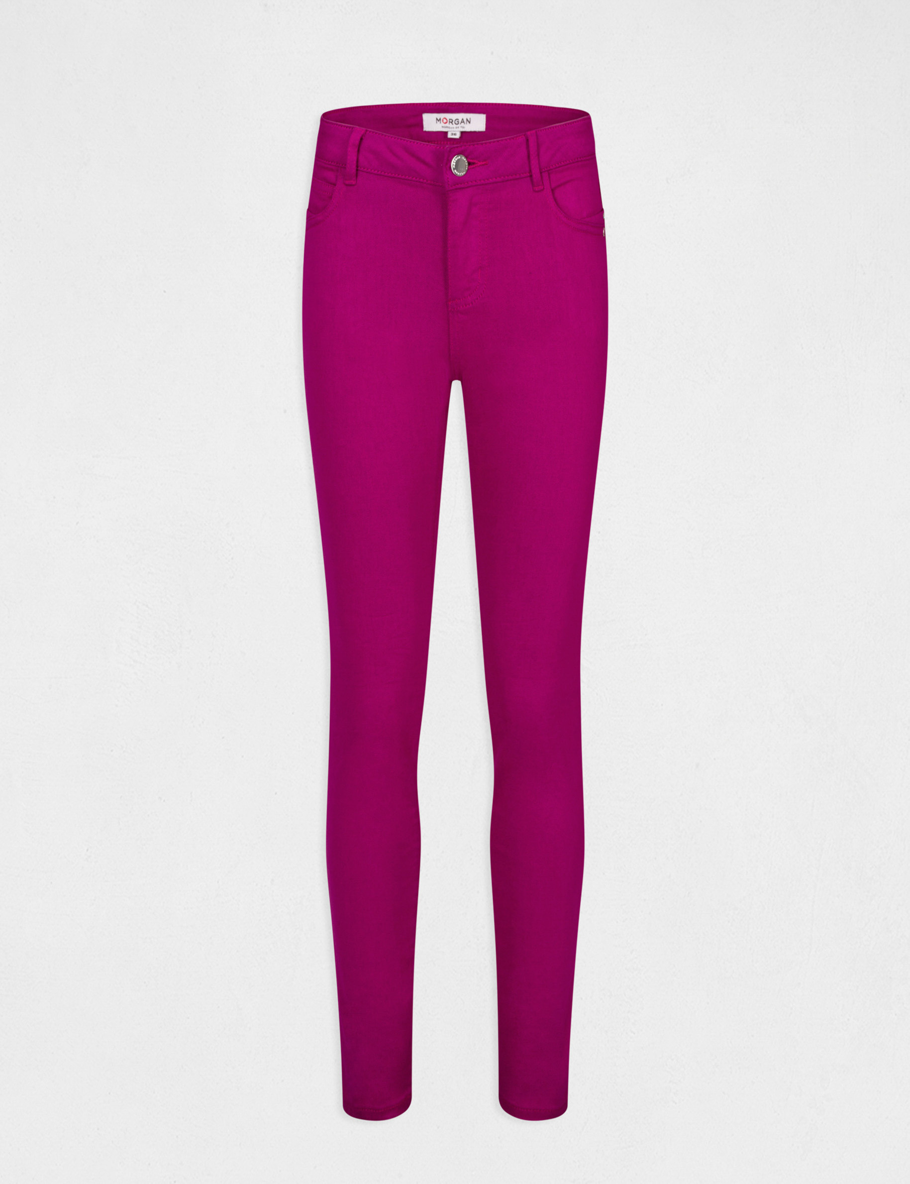 Low waist skinny trousers raspberry ladies' Low waist skinny trousers raspberry ladies'