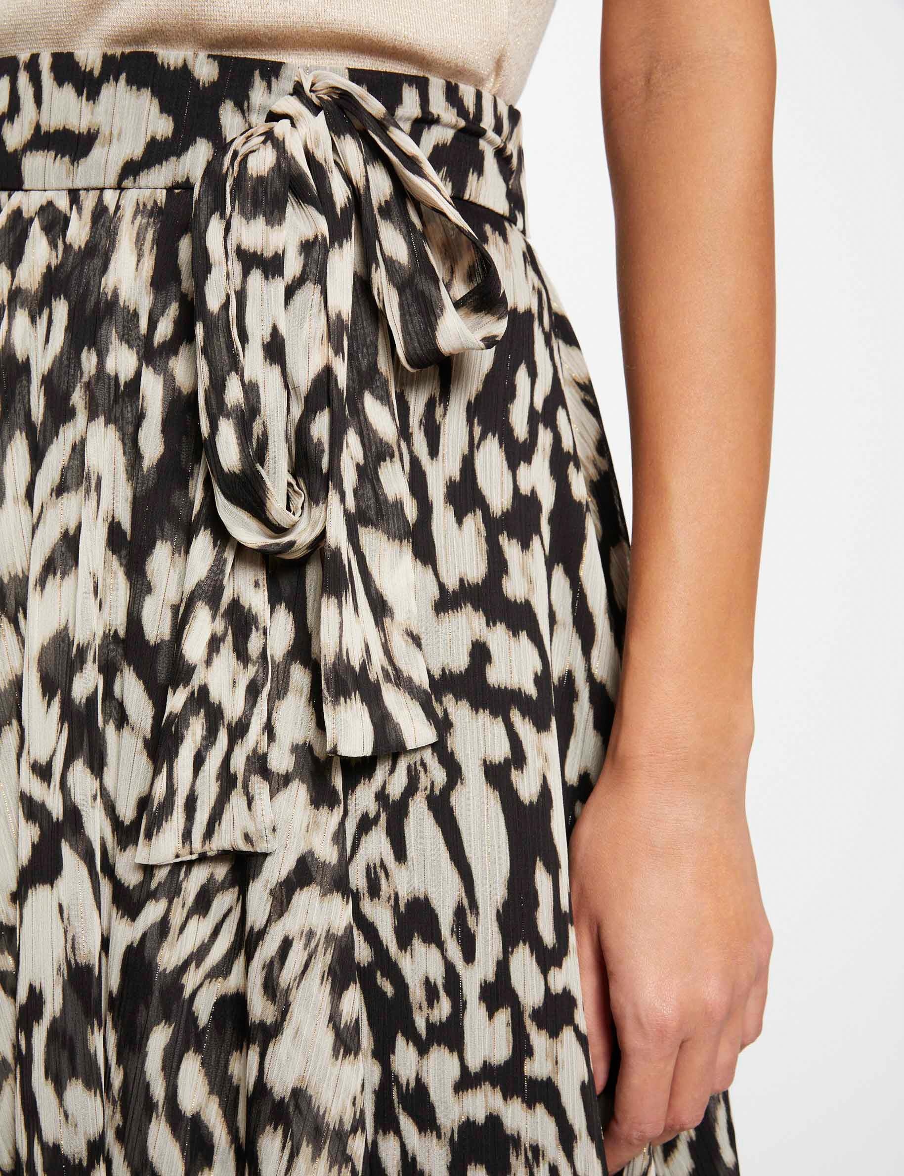 Midi skirt animal print multico ladies'