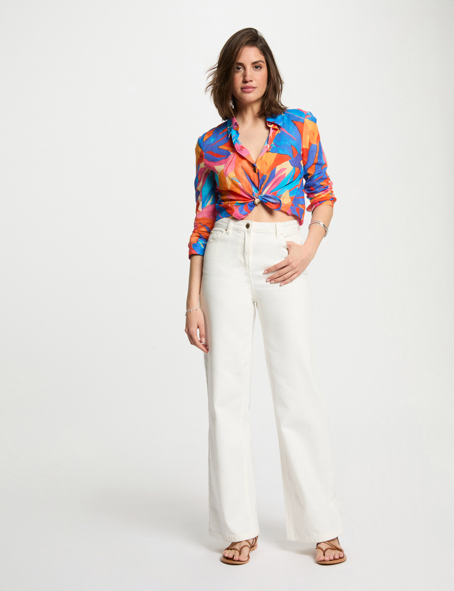 long sleeved shirt multicolor women Long-sleeved shirt multicolor women