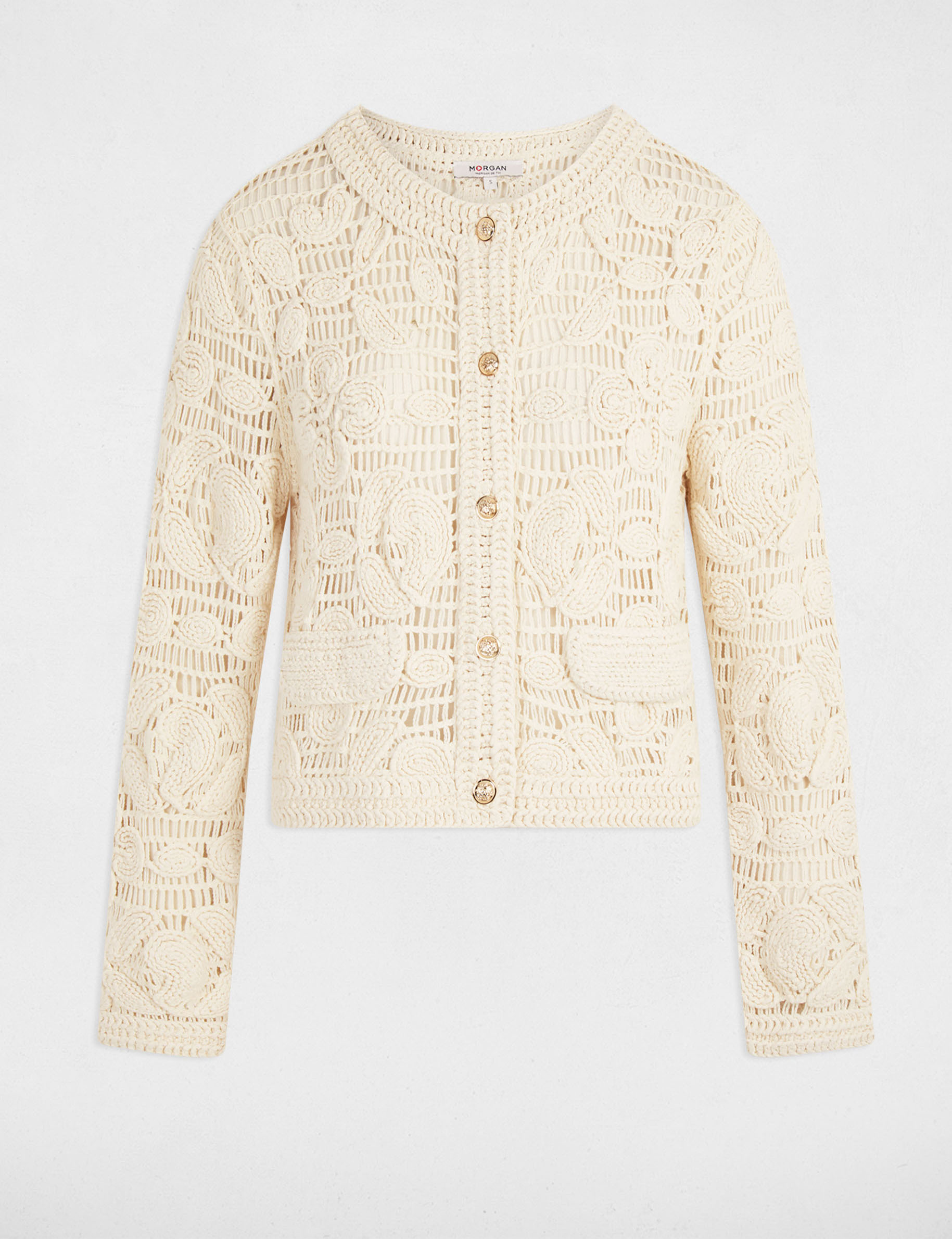 long sleeved cardigan ivory women Long-sleeved cardigan ivory women