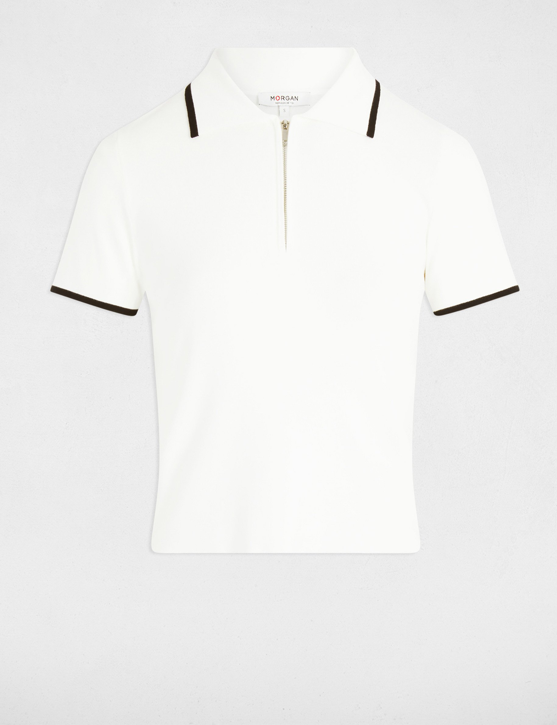 short sleeved jumper white women Short-sleeved jumper white women