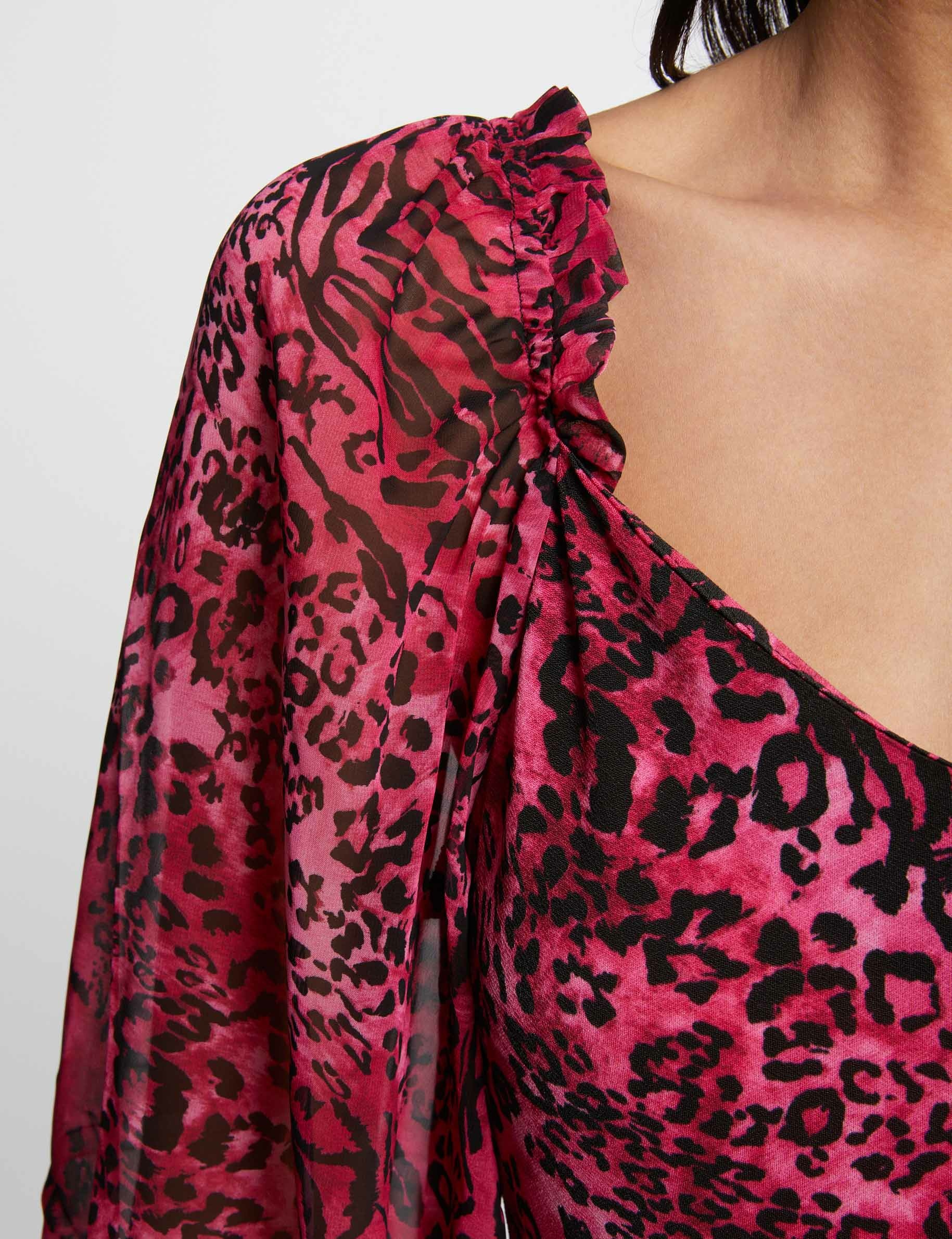 34 length sleeved t shirt pink ladies 3/4-length sleeved t-shirt pink ladies'
