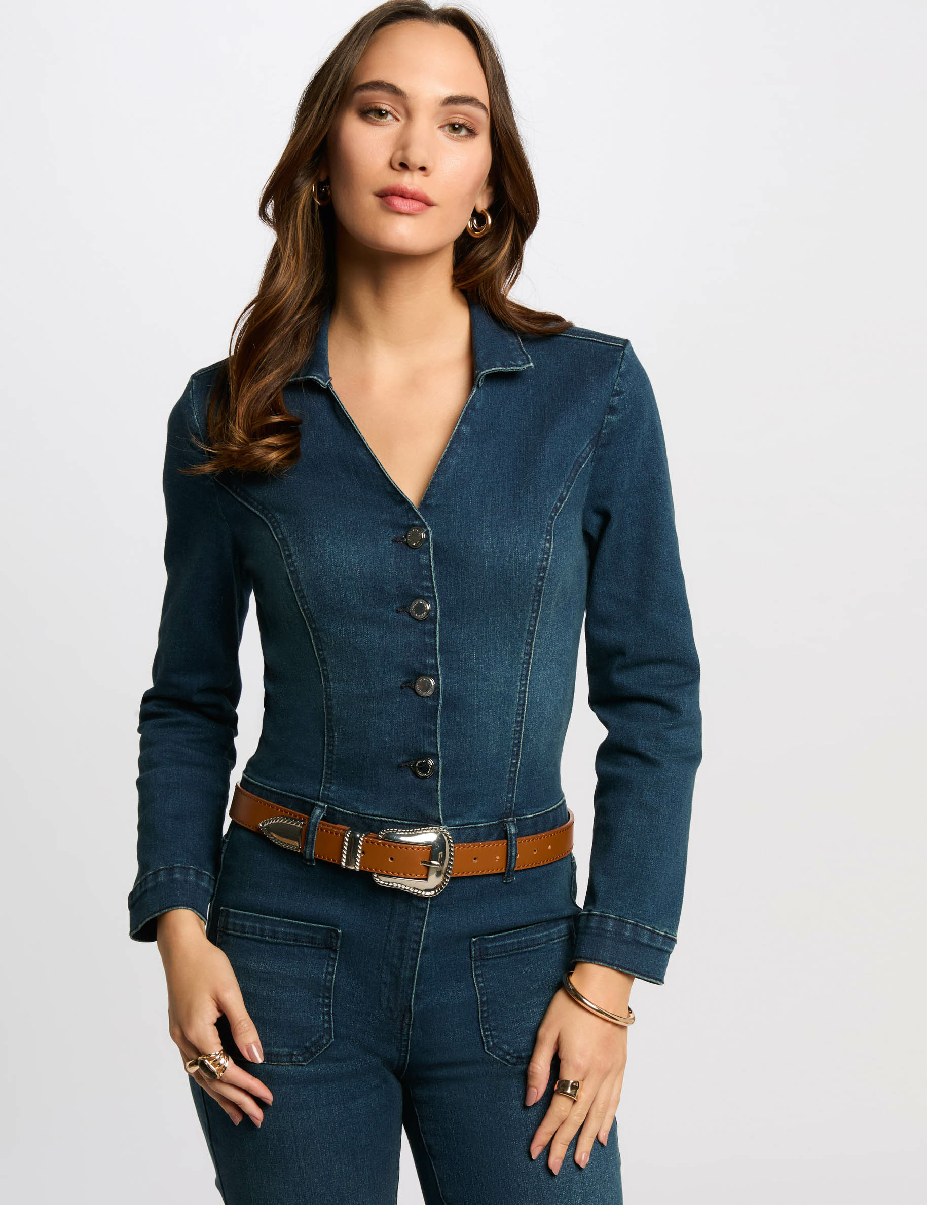 wide leg denim jumpsuit raw denim women Wide leg denim jumpsuit raw denim women