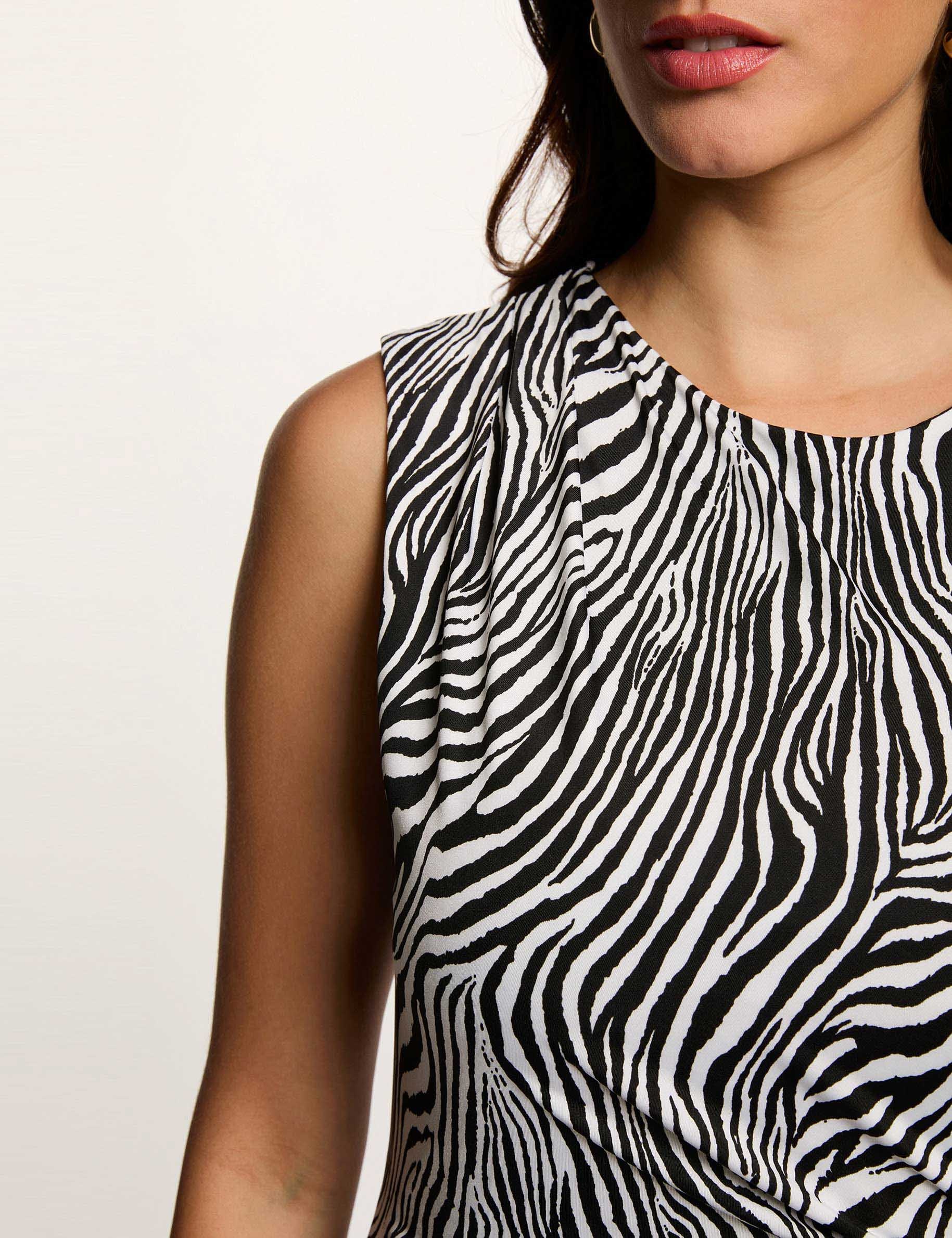 Sleeveless long dress multicolor women