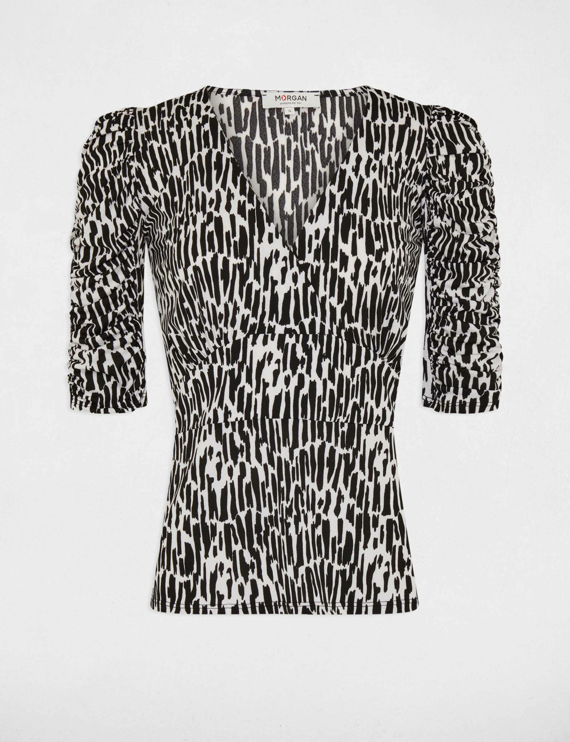printed t shirt multicolored women Printed t-shirt multicolored women