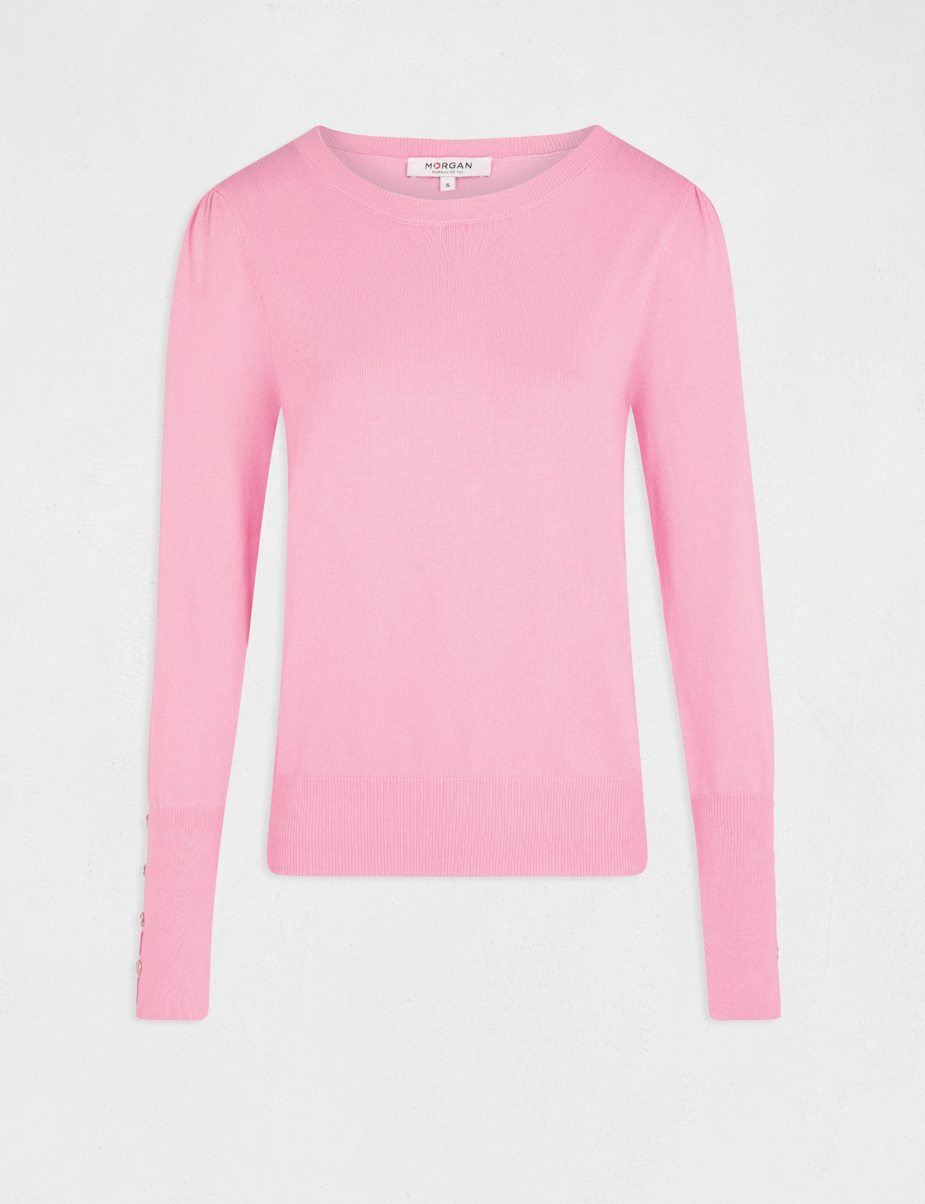 Long-sleeved jumper with round neck ladies' Long-sleeved jumper with round neck ladies'