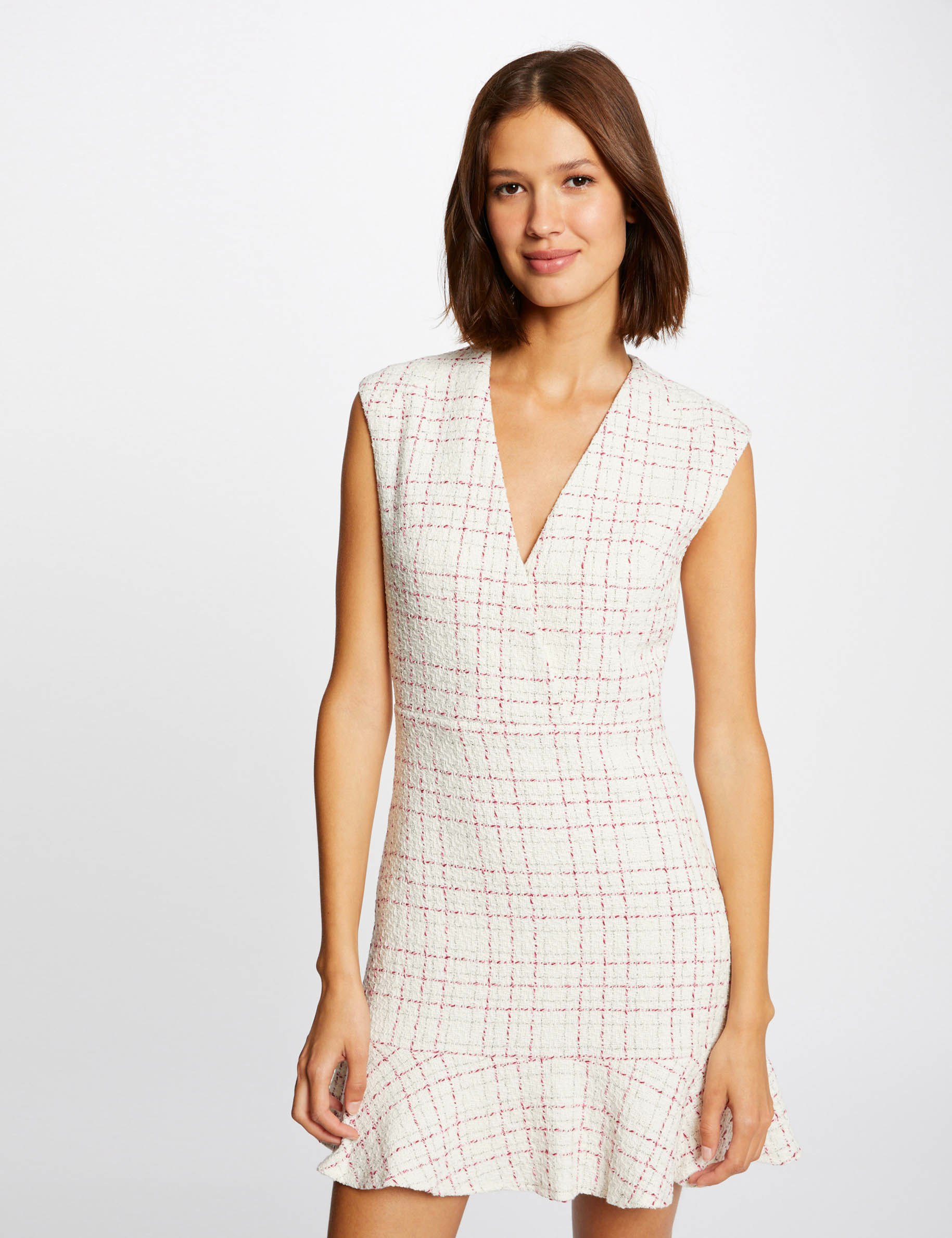Fitted deals tweed dress