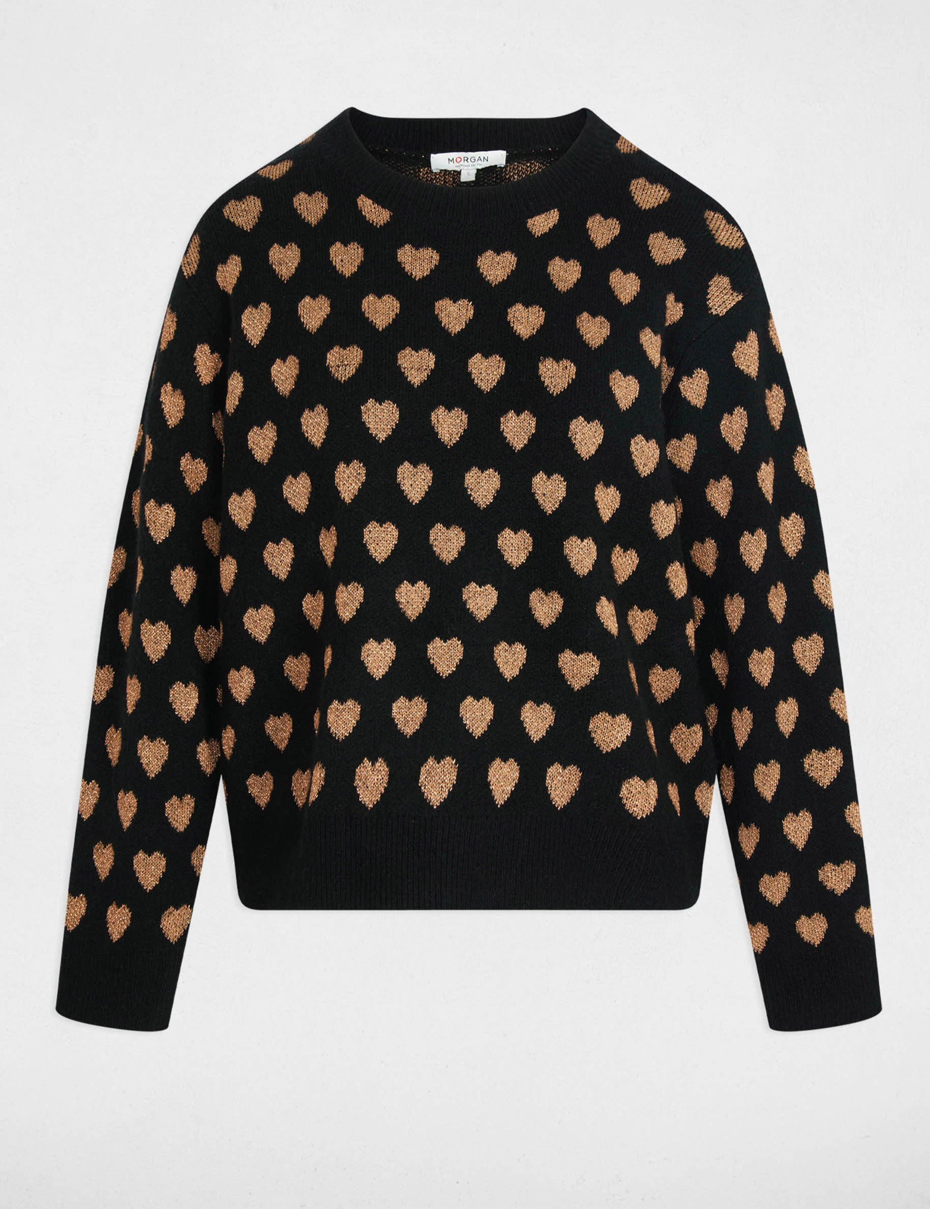 printed jumper round neck black women Printed jumper round neck black women