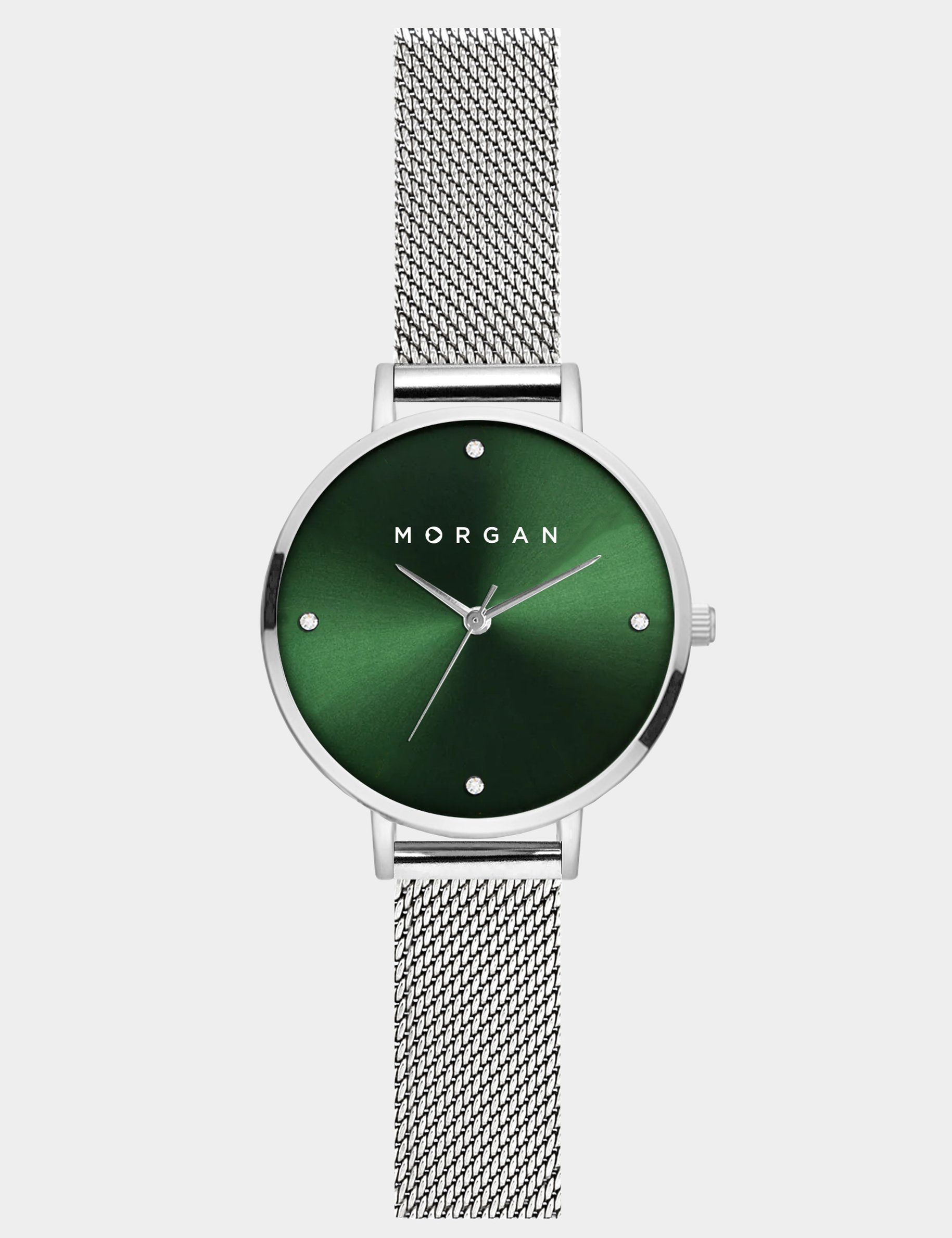 Watch silver color women