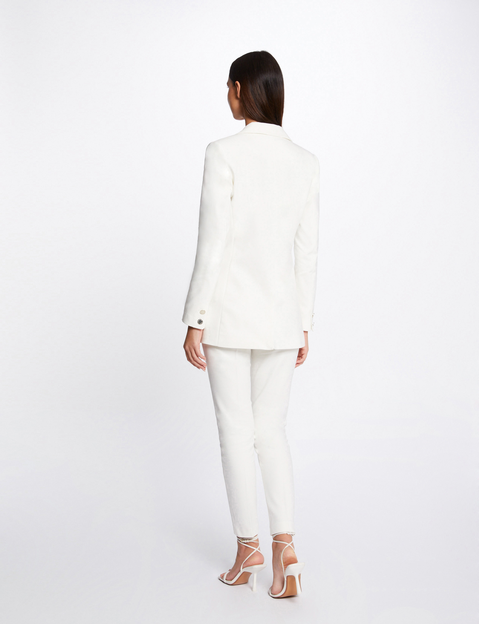 Straight city jacket ecru ladies'