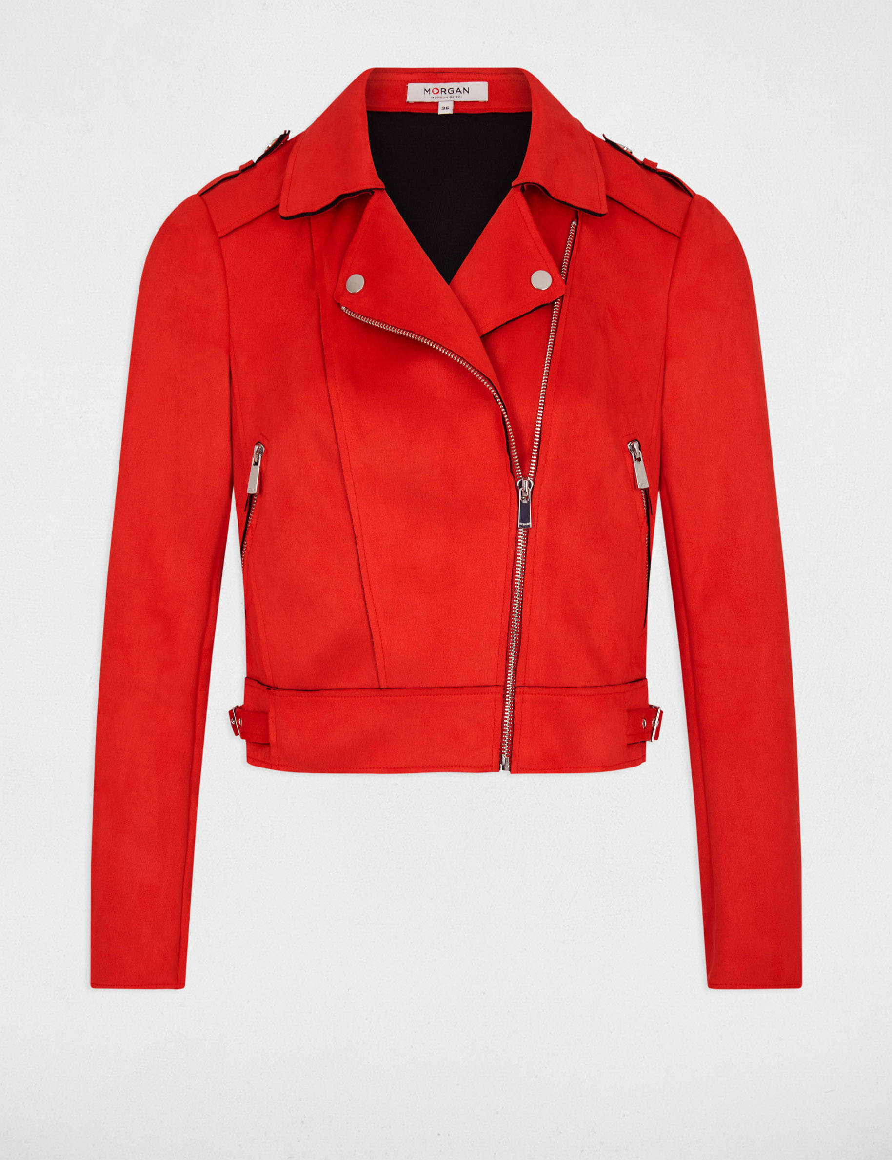 Suede best sale effect jacket