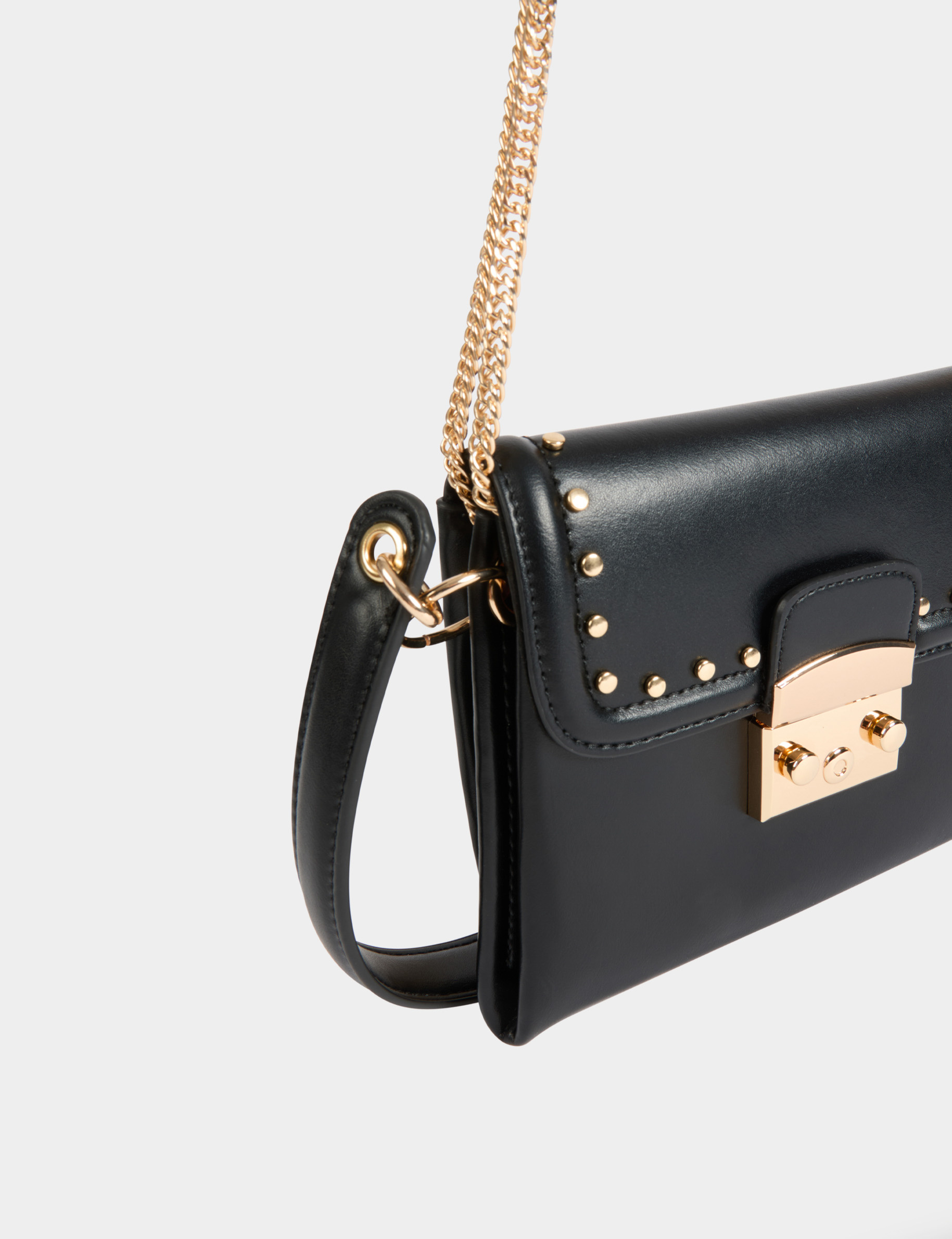 crossbody bag with studs black women Crossbody bag with studs black women