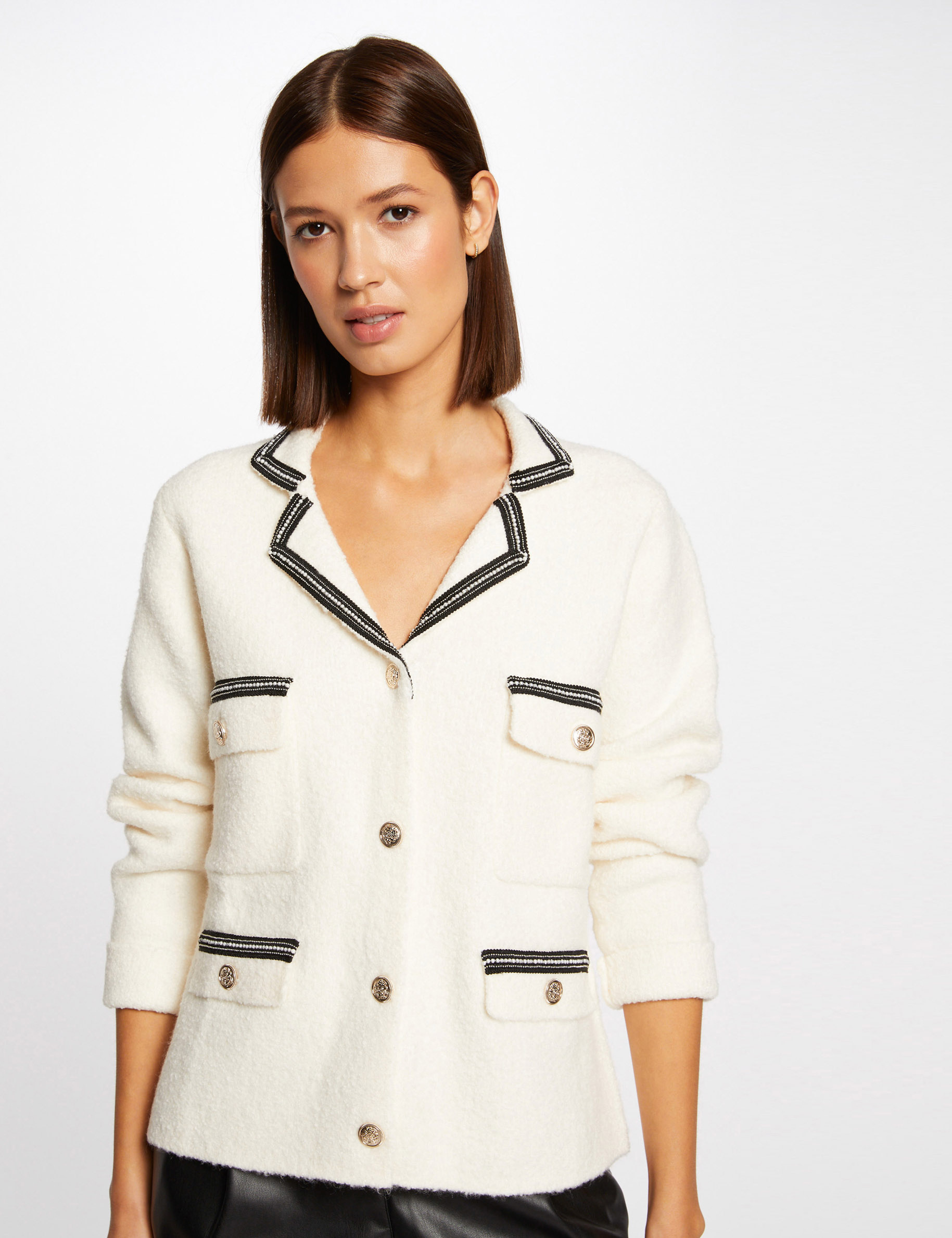 Ladies ivory hotsell cardigan