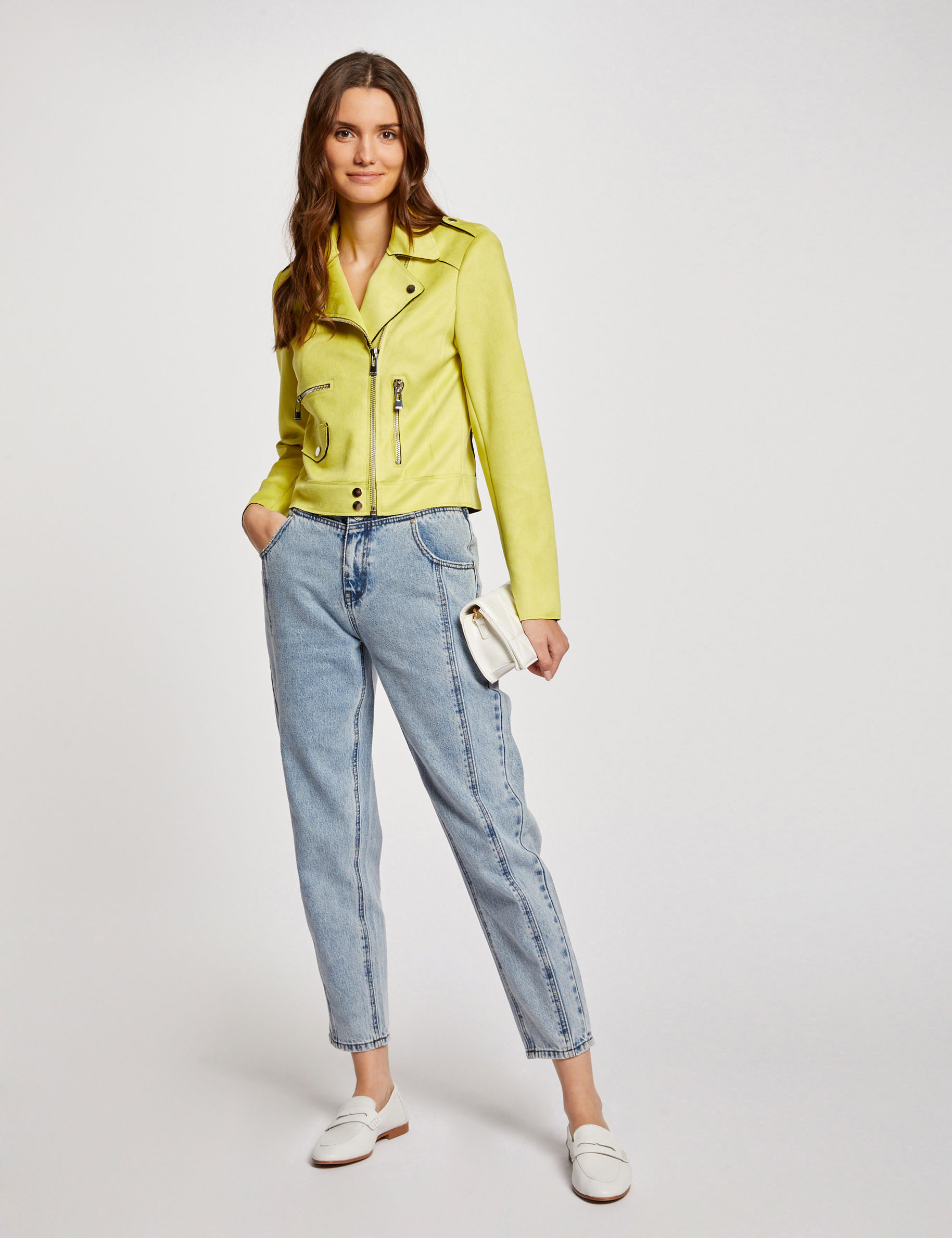 Ladies short yellow best sale jackets