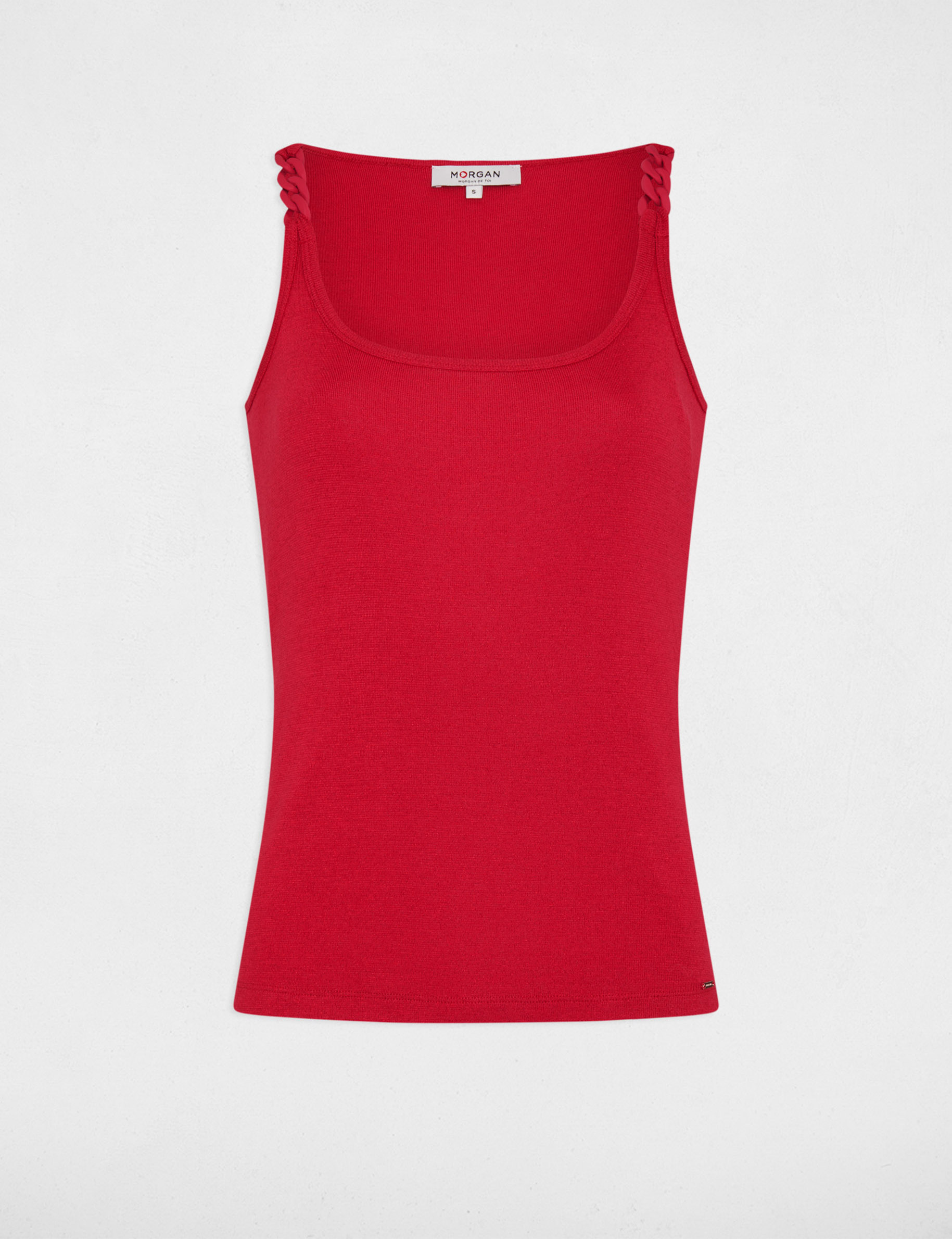 vest top with thin straps medium red women Vest top with thin straps medium red women