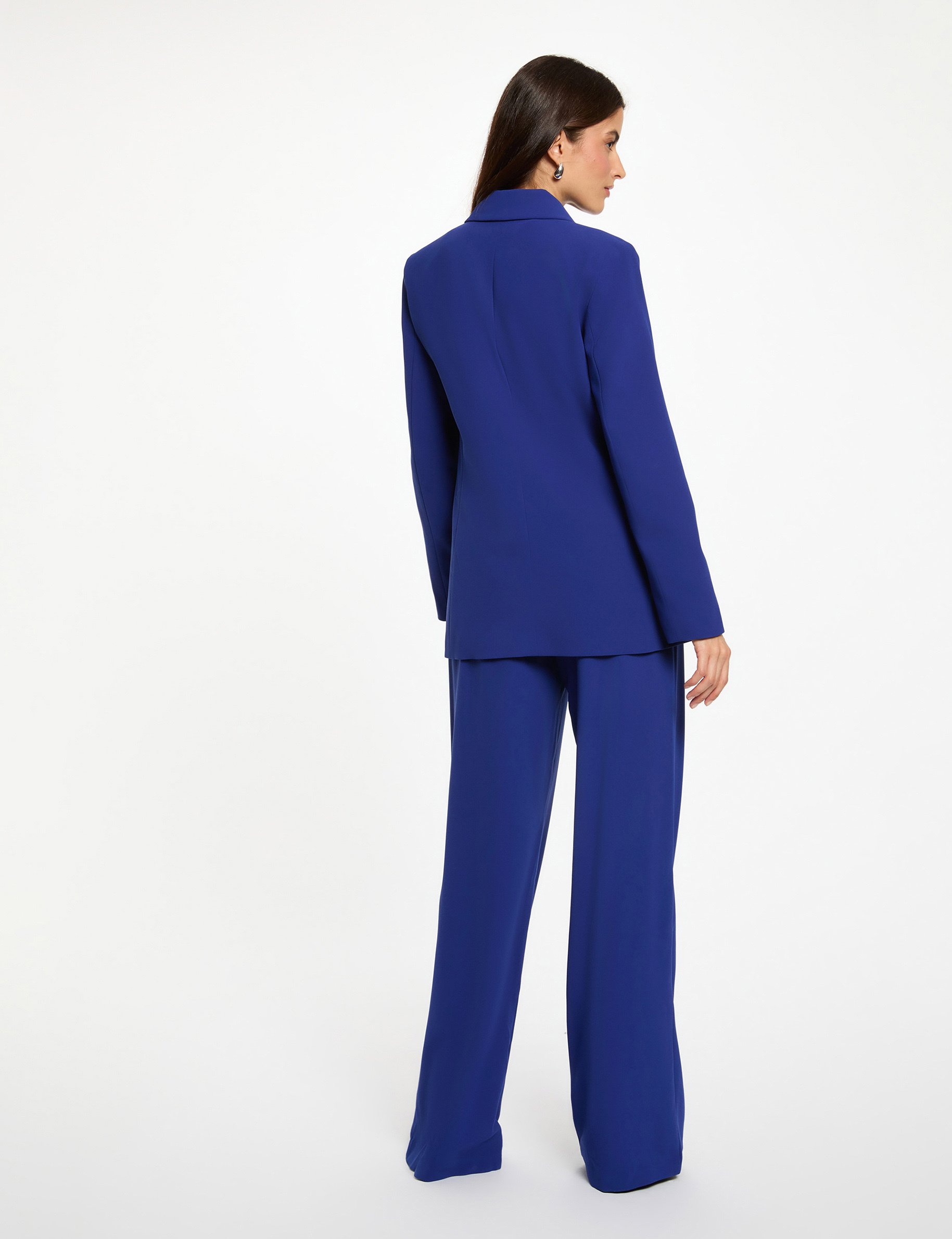 sleeveless blazer petroleum blue women Sleeveless blazer petroleum blue women