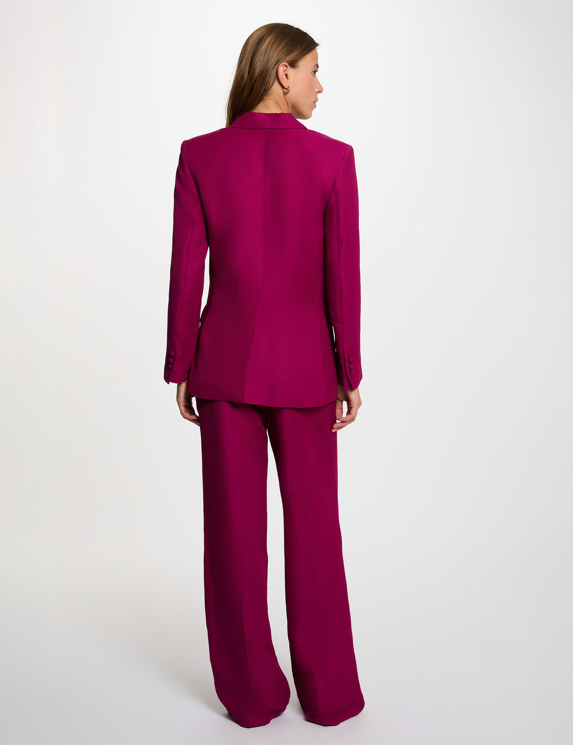 Blazer jacket plum women