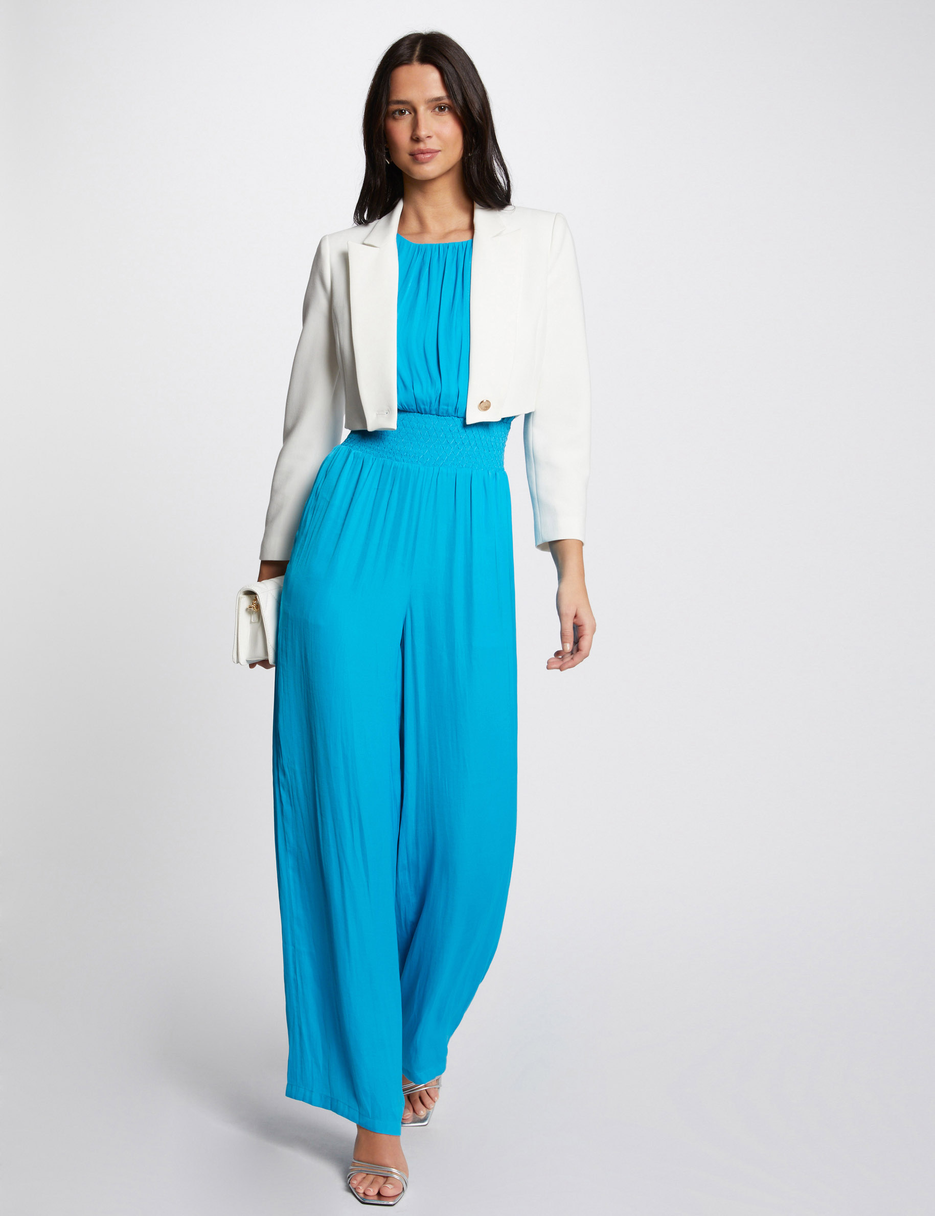short straight jacket ivory women Short straight jacket ivory women