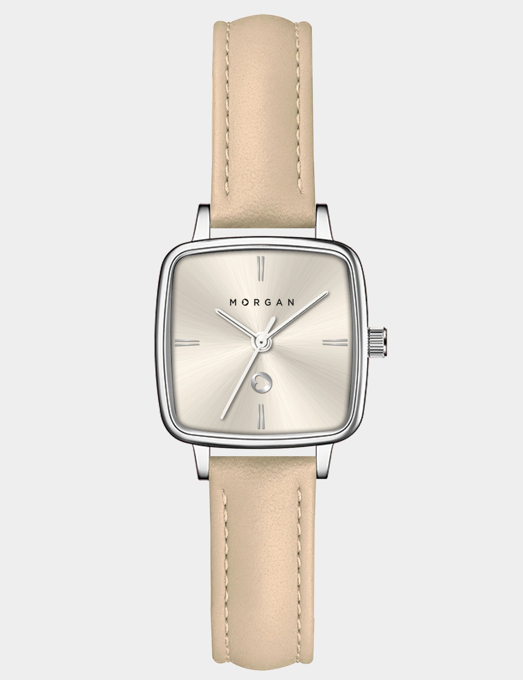 Watch silver color women
