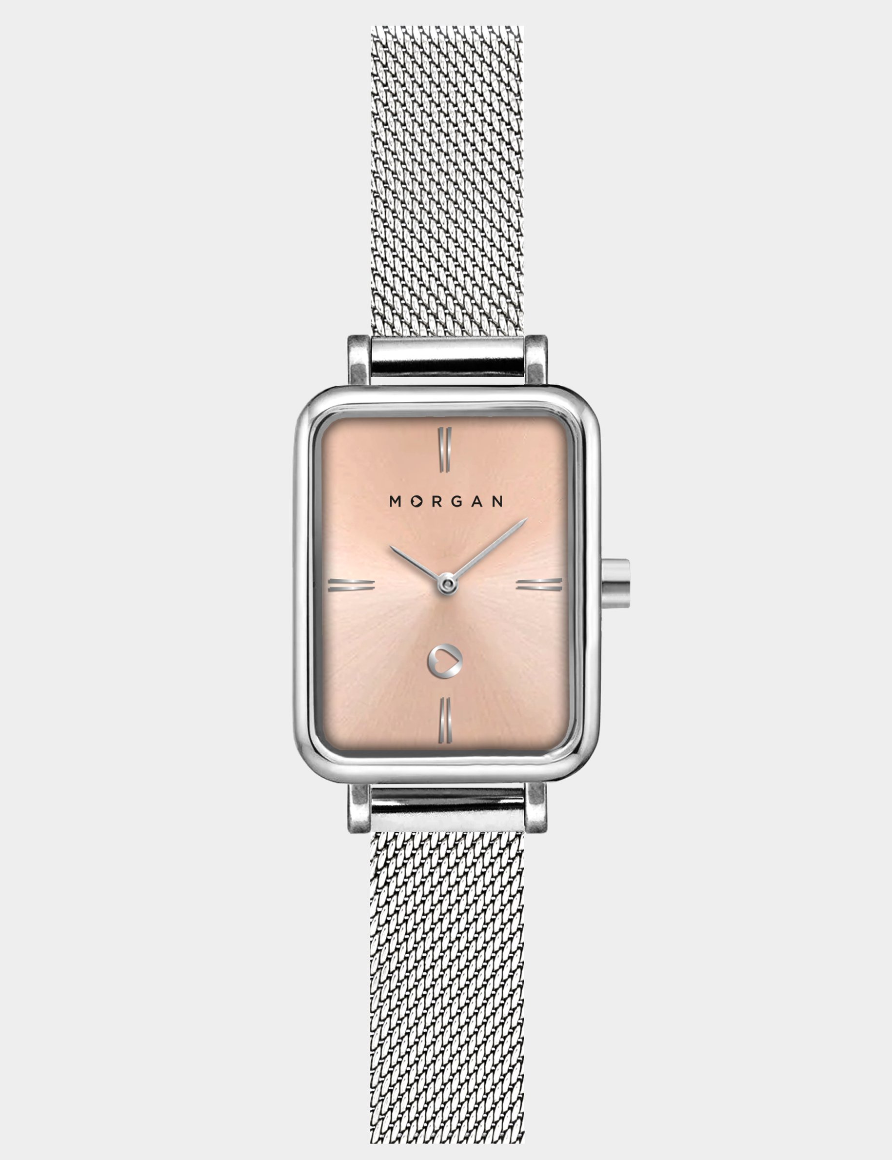 Watch silver color women