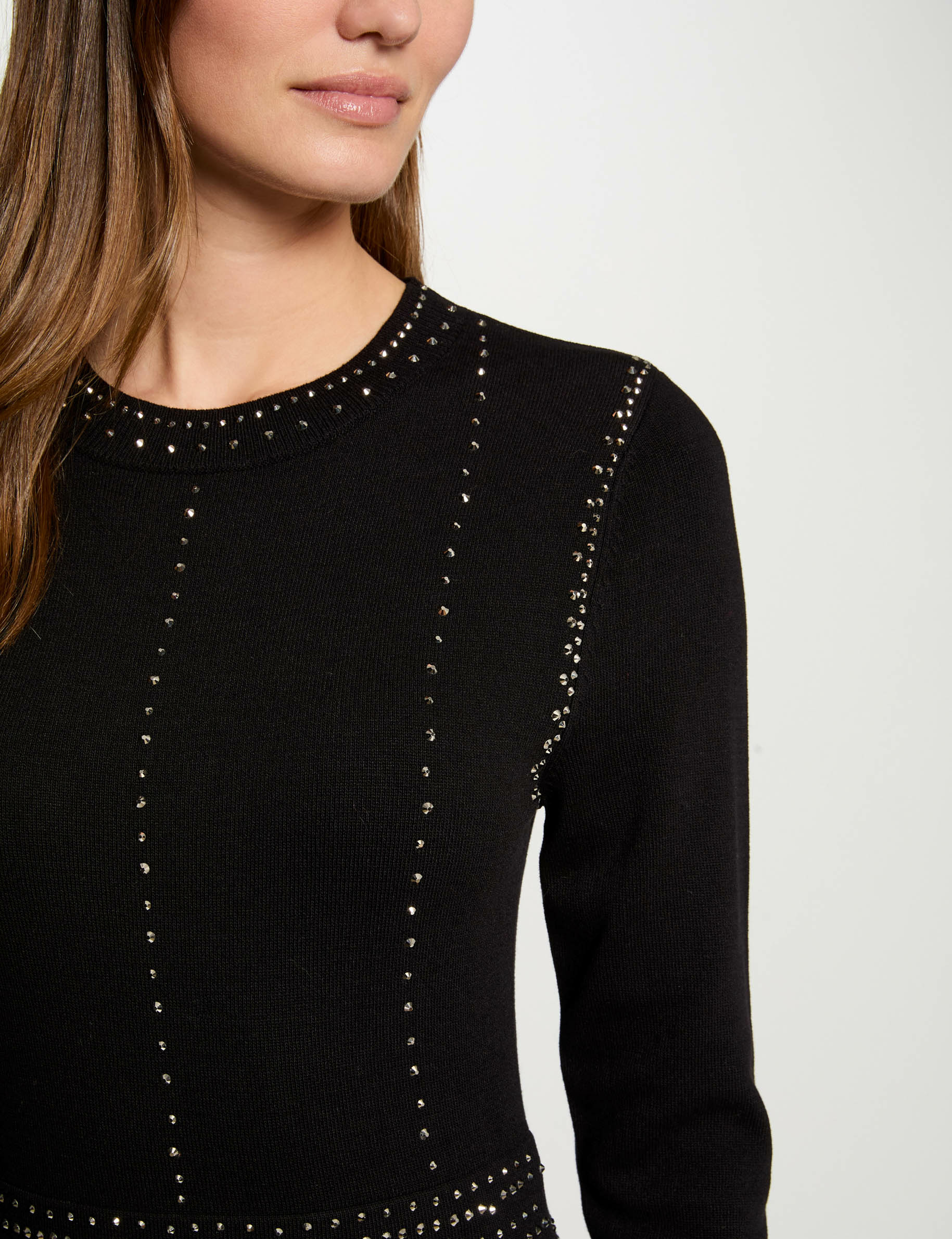 fitted mini knitted dress black women Fitted mini knitted dress black women