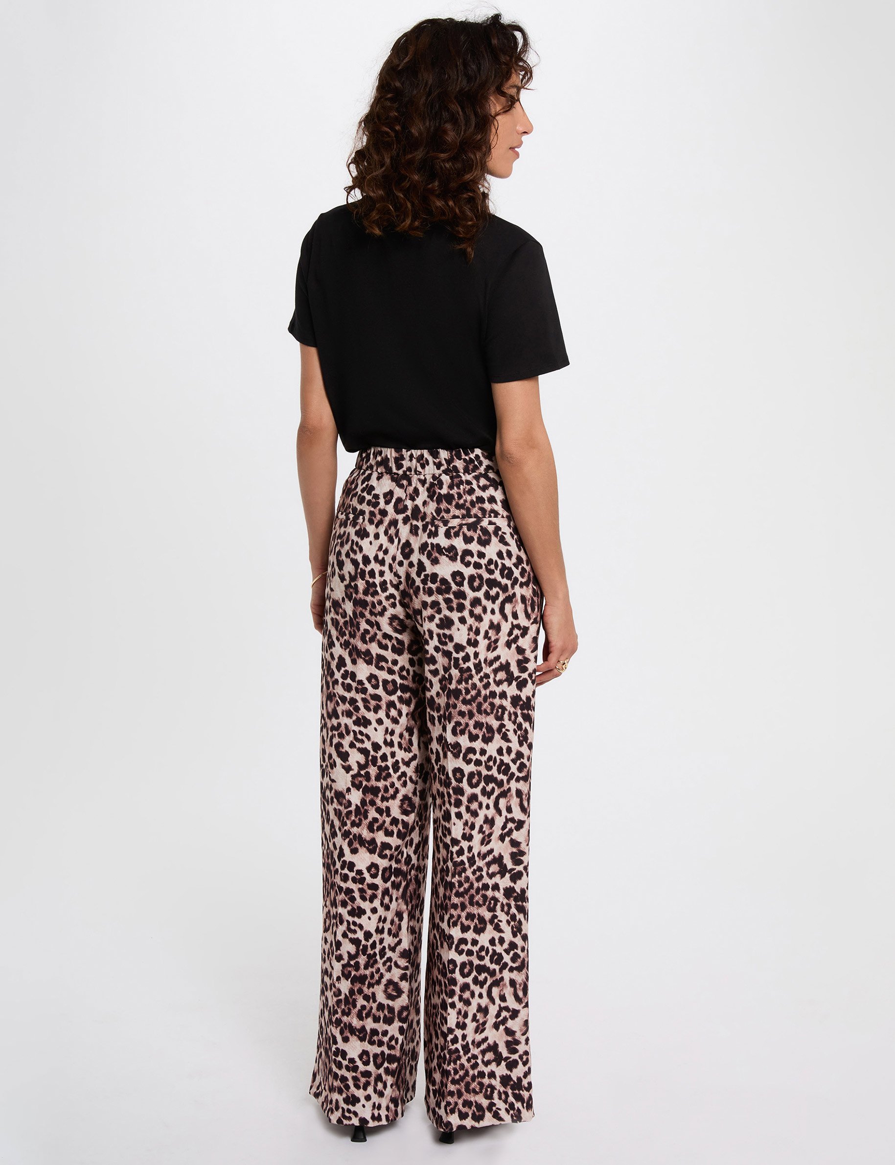 fluid straight trousers multicolor women Fluid straight trousers multicolor women