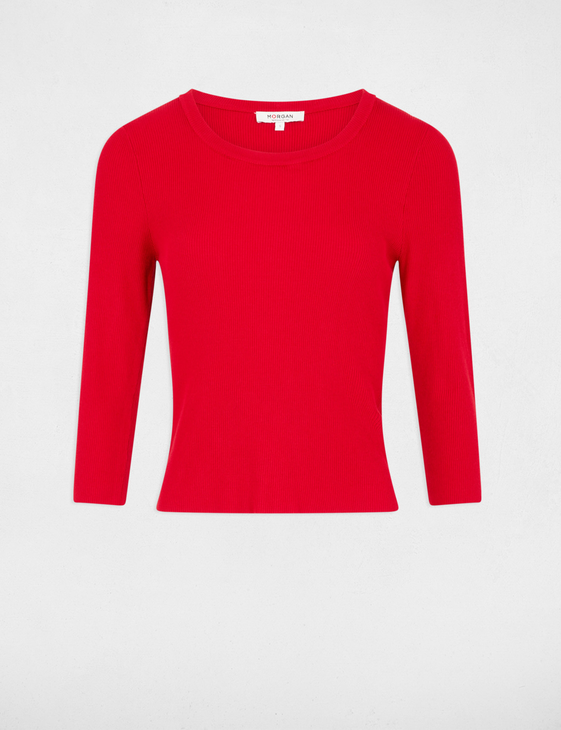 jumper 34 length sleeves red women Jumper 3/4-length sleeves red women
