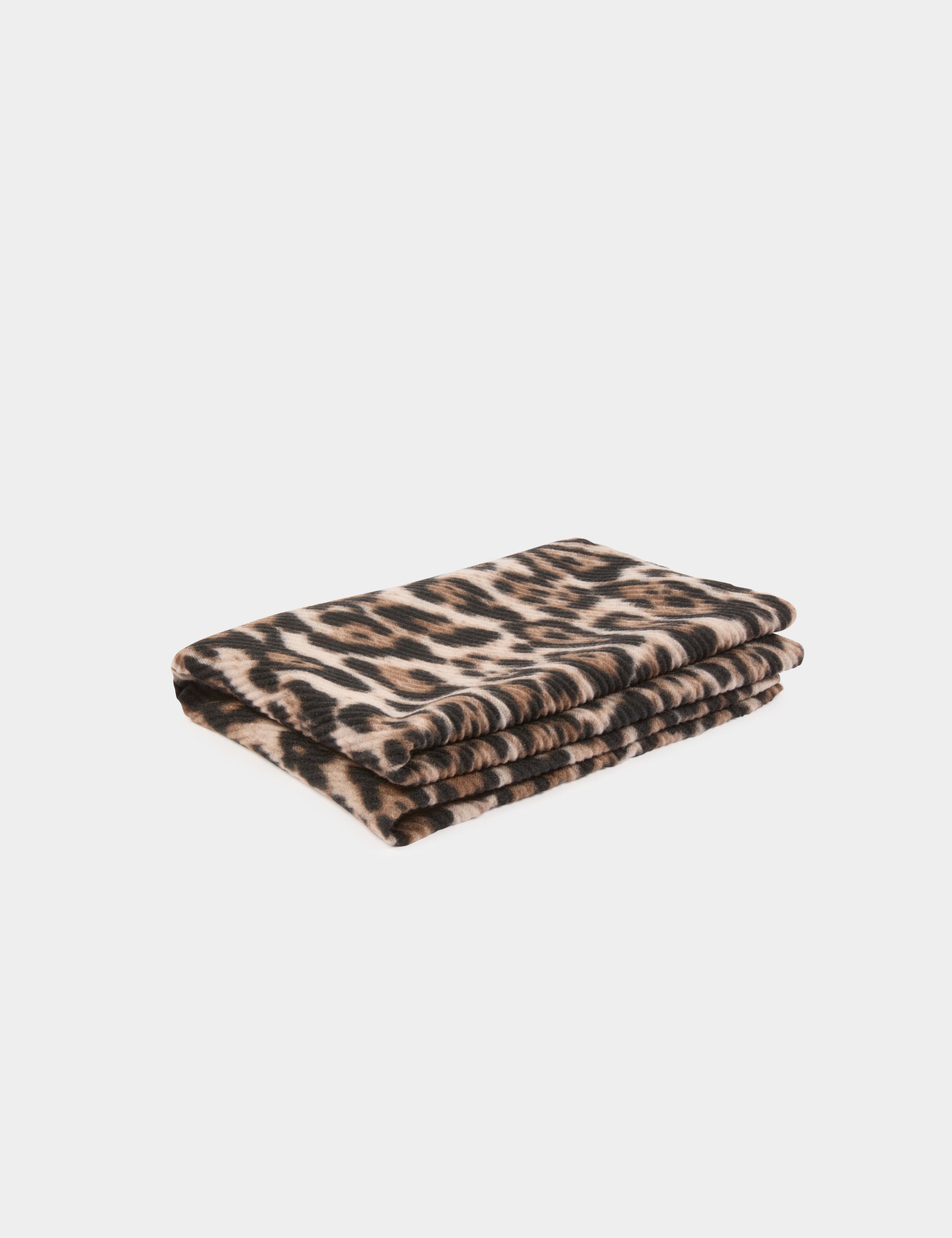 Pleated scarf multicolor women