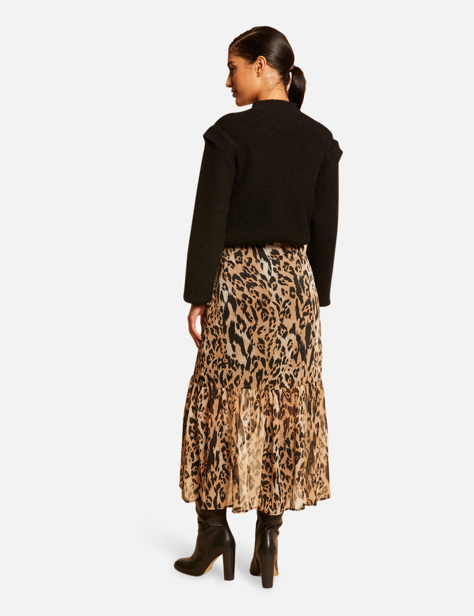 Printed maxi wrap skirt multico ladies' Printed maxi wrap skirt multico ladies'