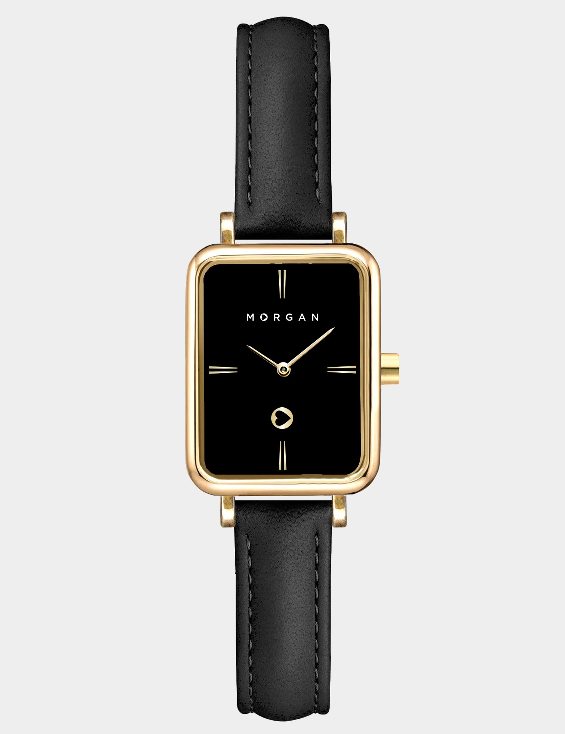 Montre jaune or femme