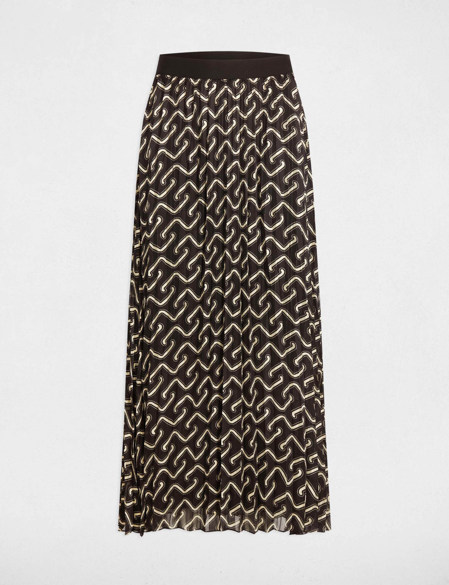 pleated long skirt multicolor women Pleated long skirt multicolor women