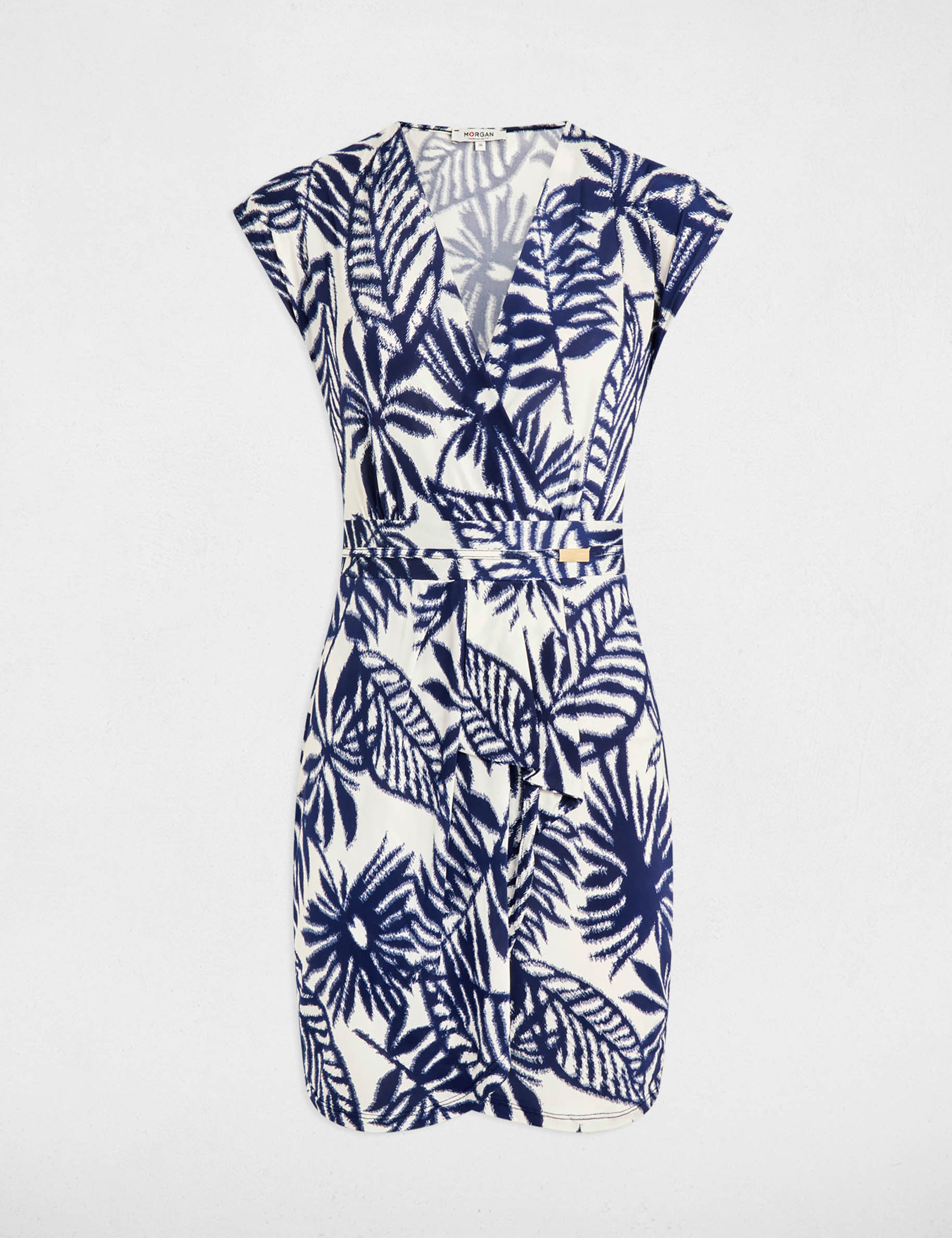 printed fitted mini dress multicolor women Printed fitted mini dress multicolor women