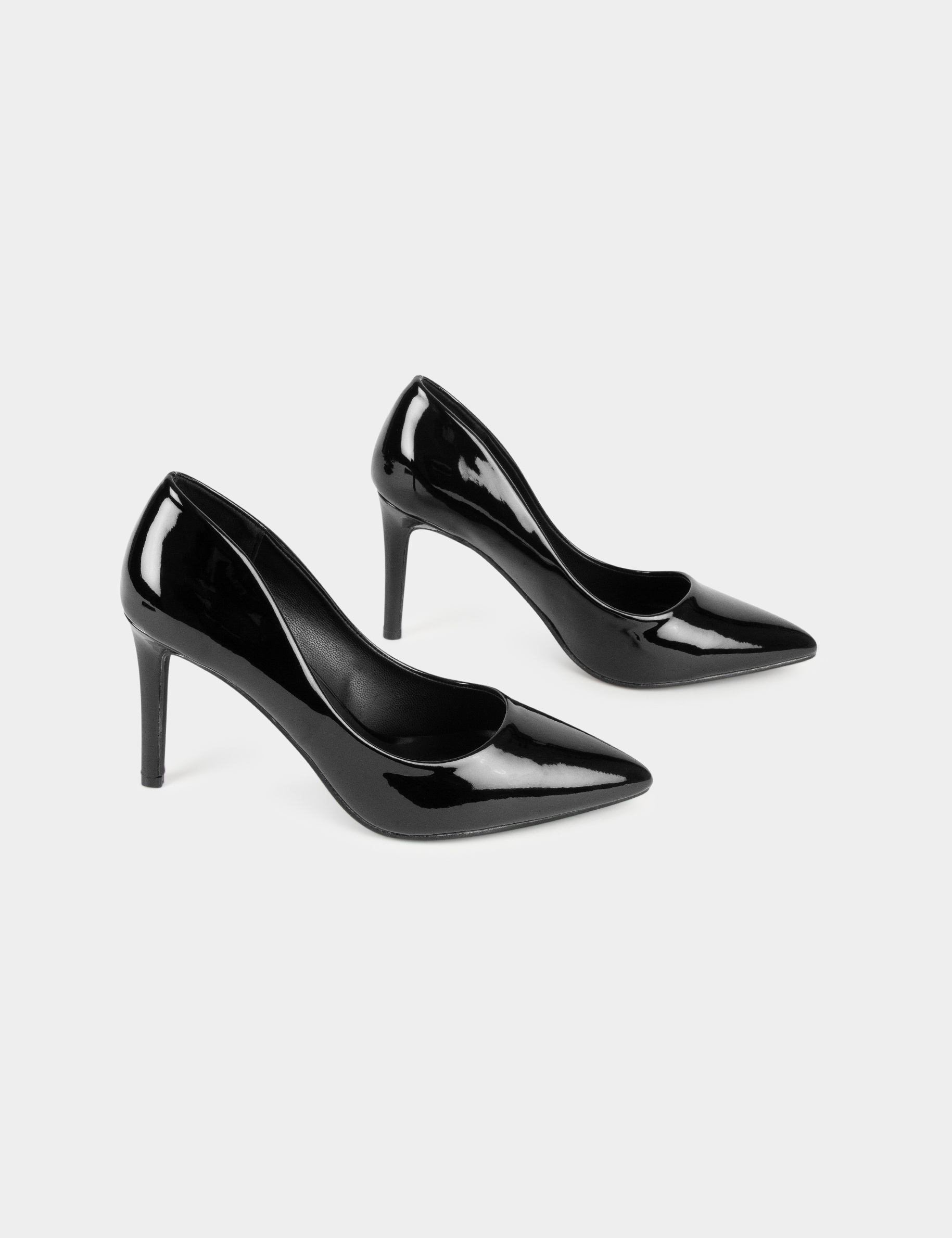 Escarpins vernis store noir