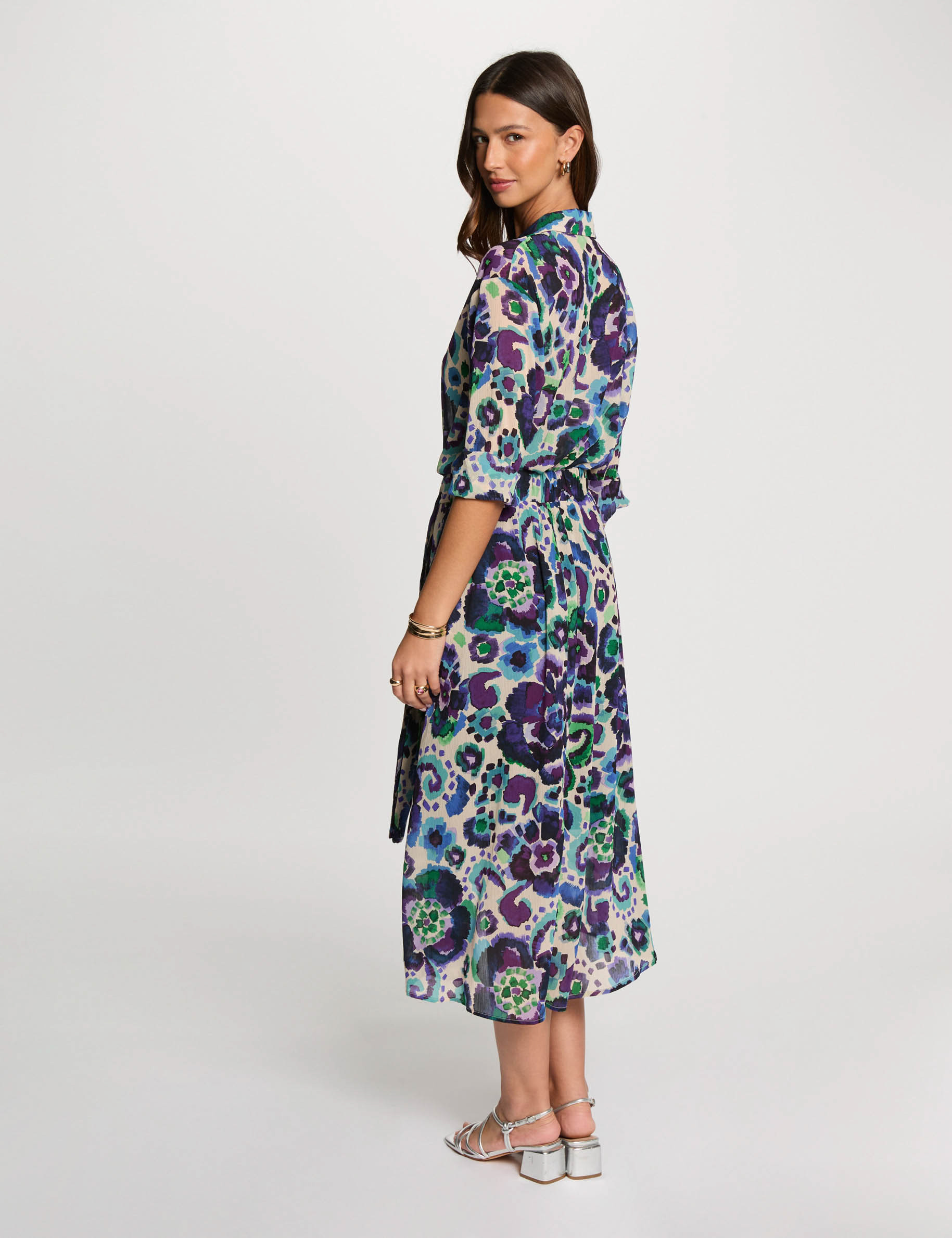 printed straight shirt multicolor women Printed straight shirt multicolor women