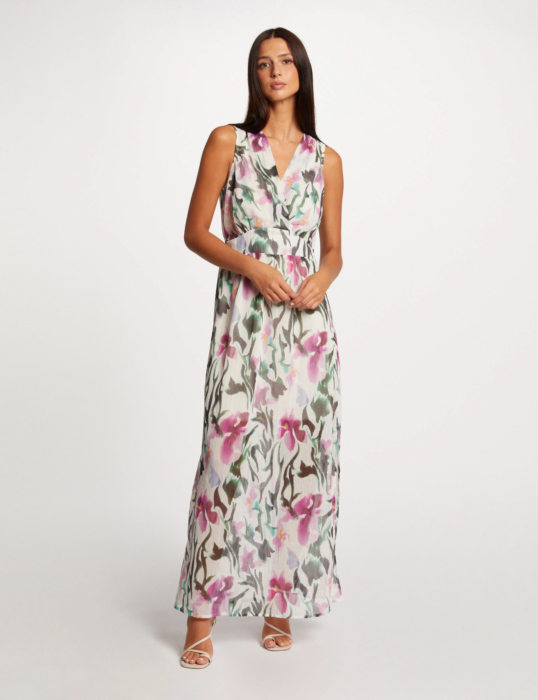 Robe longue morgan 2025 imprimé