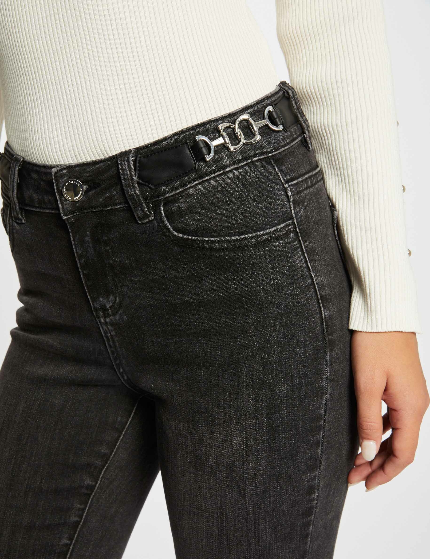 Jean morgan top femme