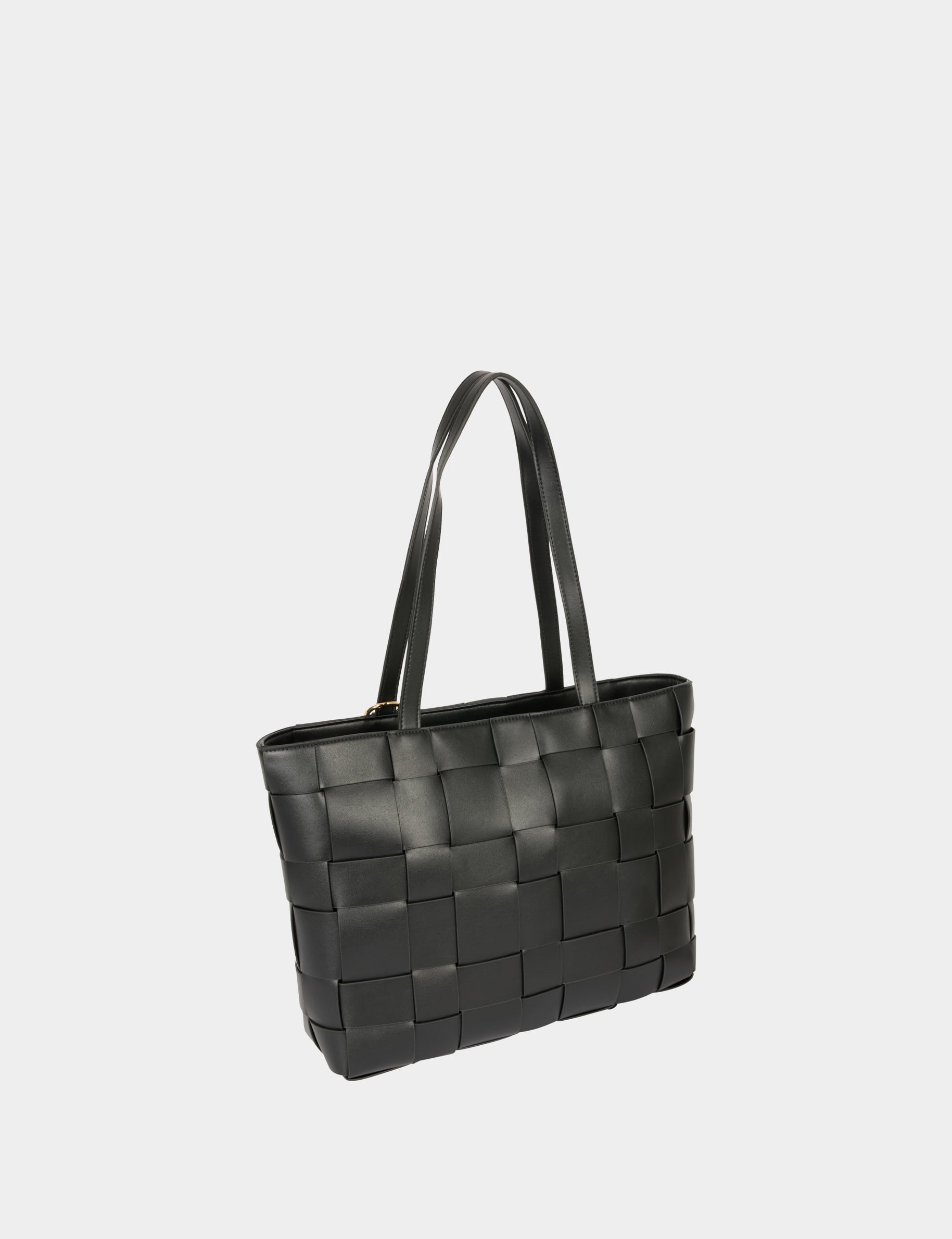 Woven tote bag black women