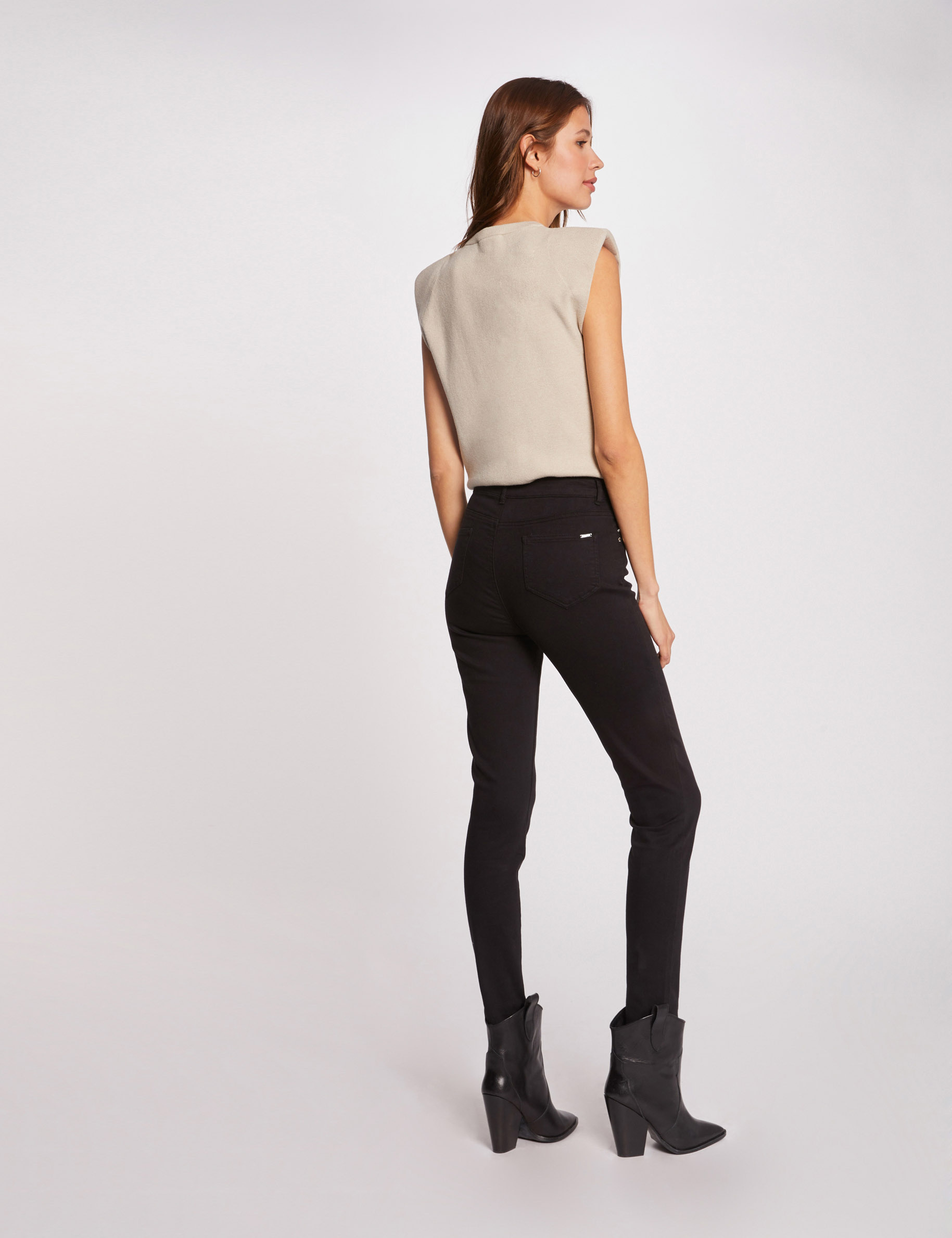standard waisted skinny trousers black women Standard waisted skinny trousers black women